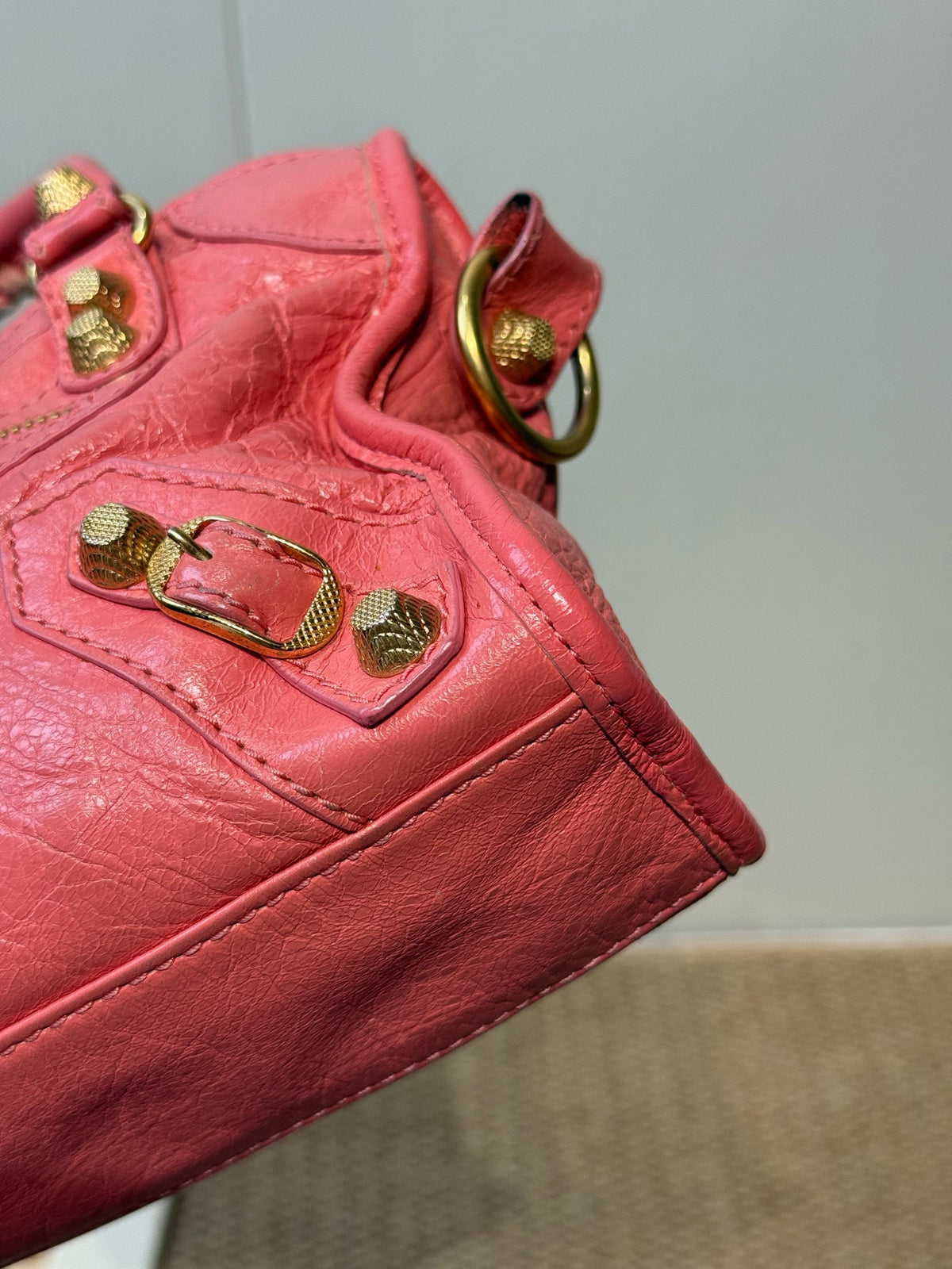 Balenciaga - City Mini - Leather - Pink - (mini)