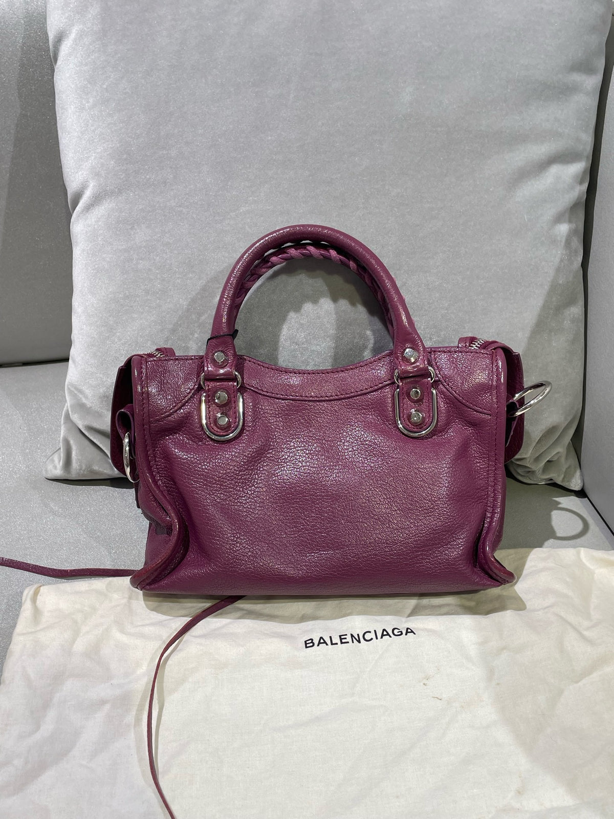 Balenciaga - City Mini - Leather - Purple - (mini)