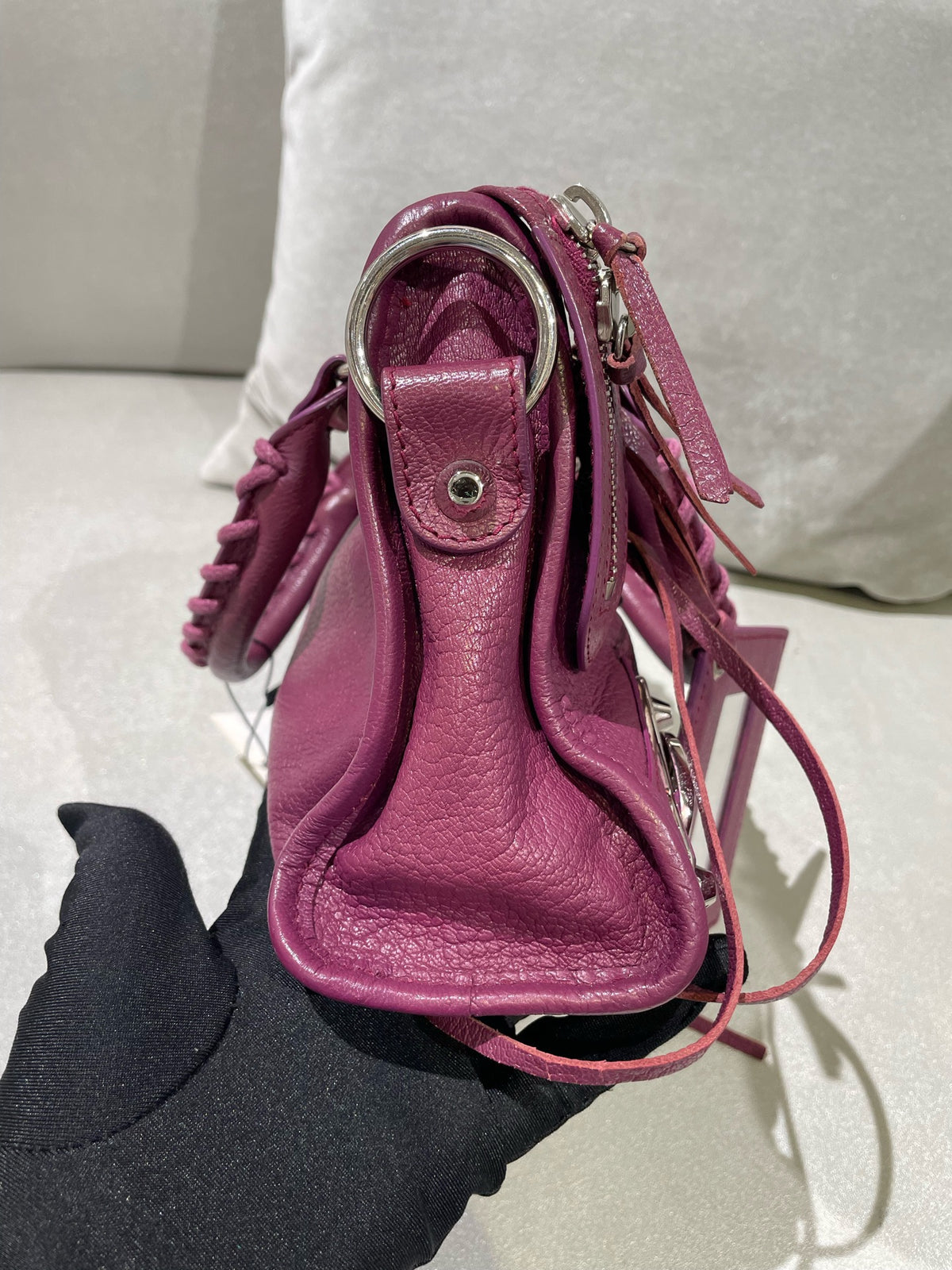 Balenciaga - City Mini - Leather - Purple - (mini)