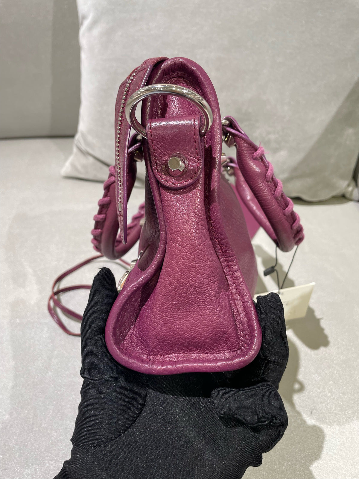 Balenciaga - City Mini - Leather - Purple - (mini)