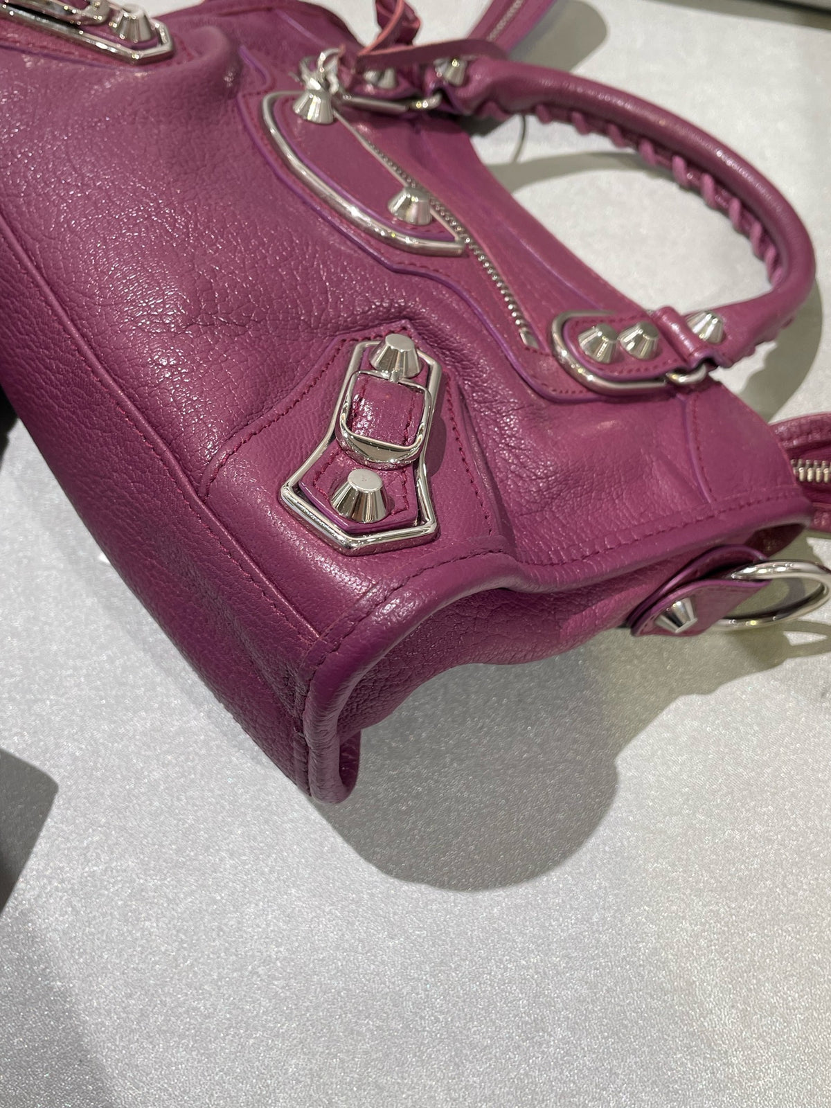 Balenciaga - City Mini - Leather - Purple - (mini)
