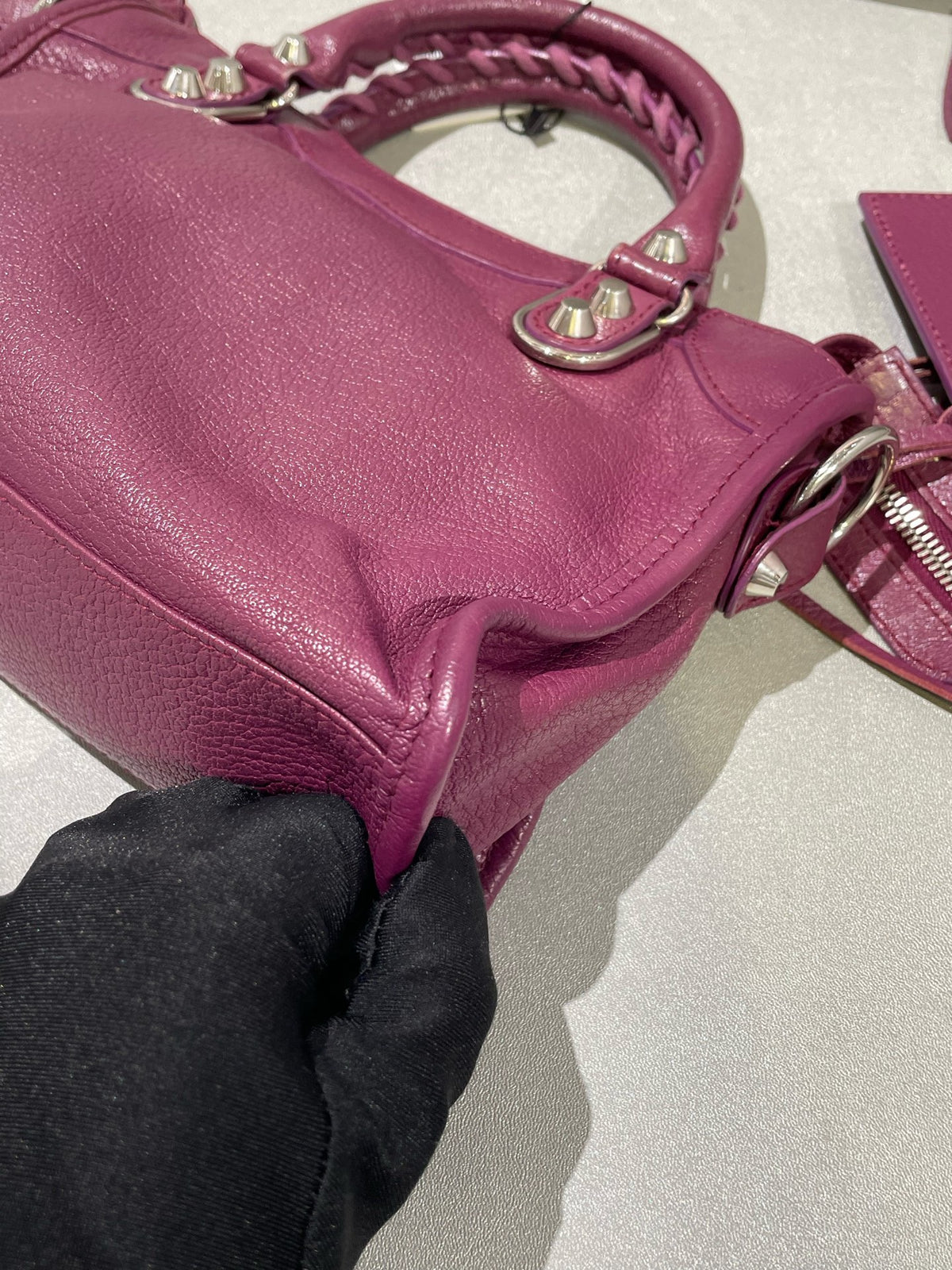 Balenciaga - City Mini - Leather - Purple - (mini)