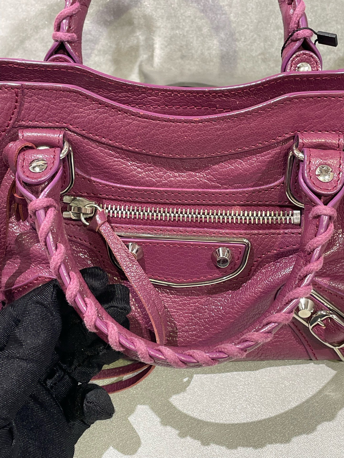 Balenciaga - City Mini - Leather - Purple - (mini)