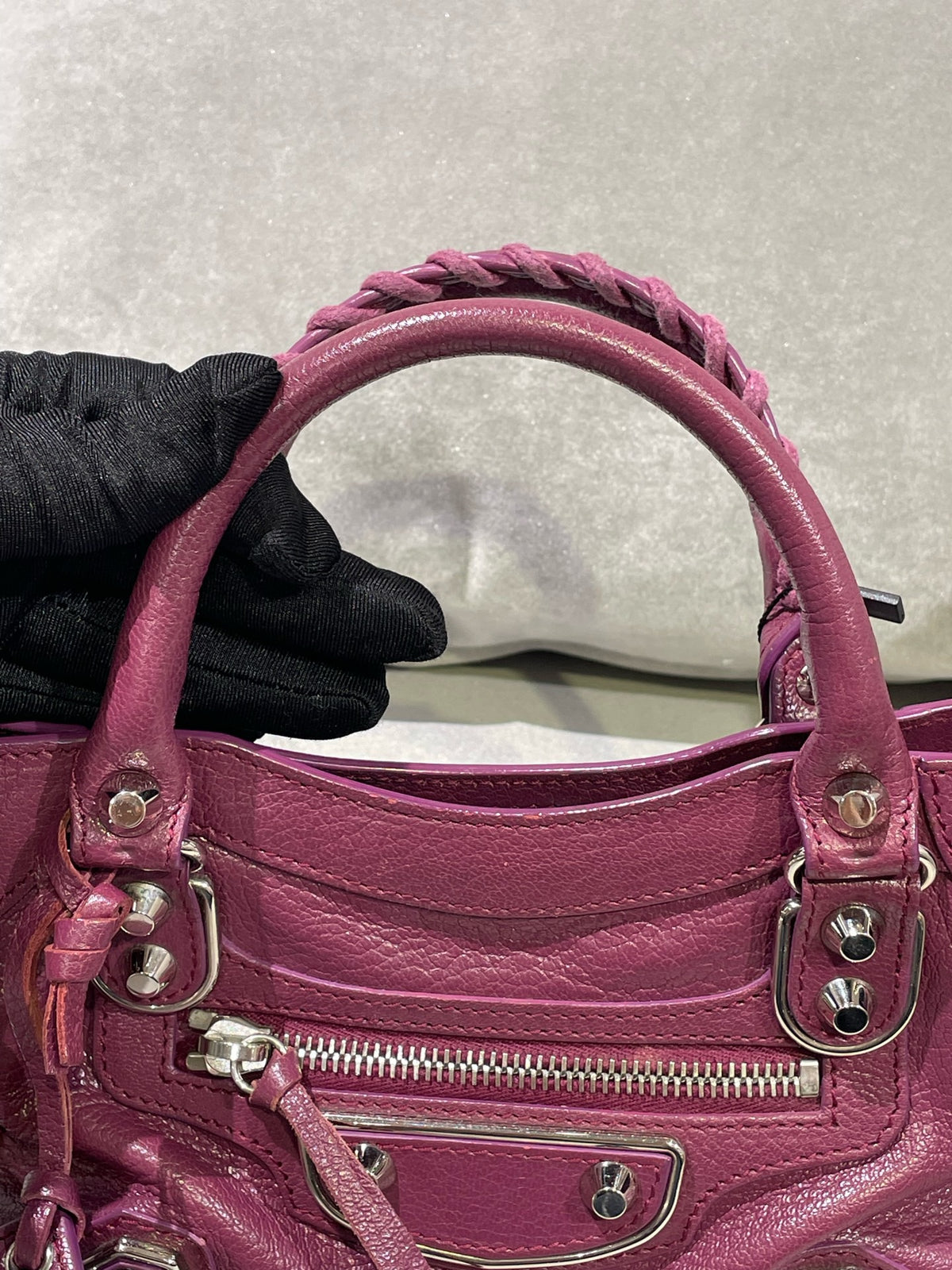 Balenciaga - City Mini - Leather - Purple - (mini)
