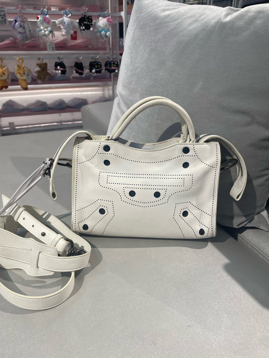 Balenciaga - City Mini - Leather - White - (mini)