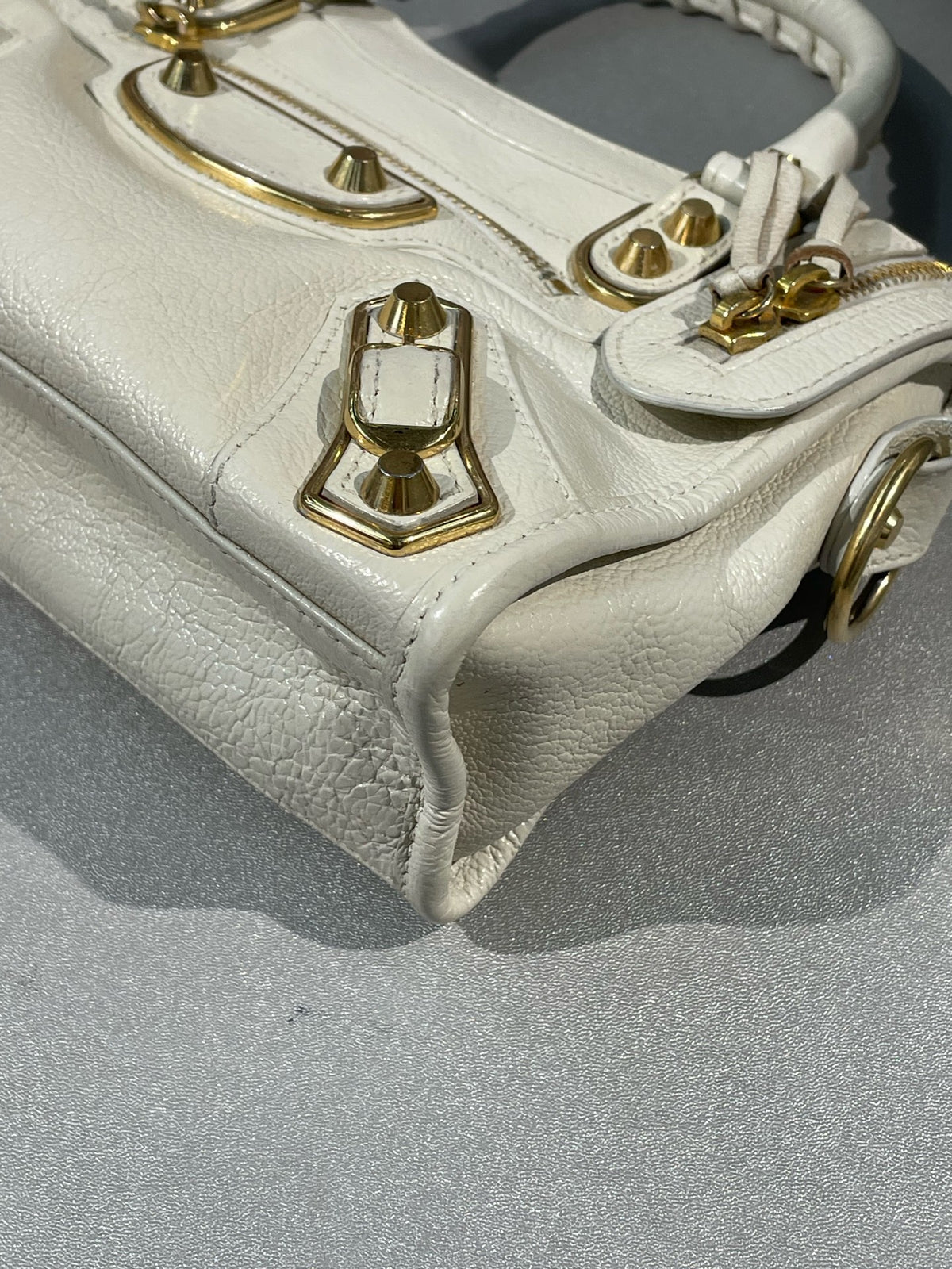 Balenciaga - City Mini - Leather - White - (mini)