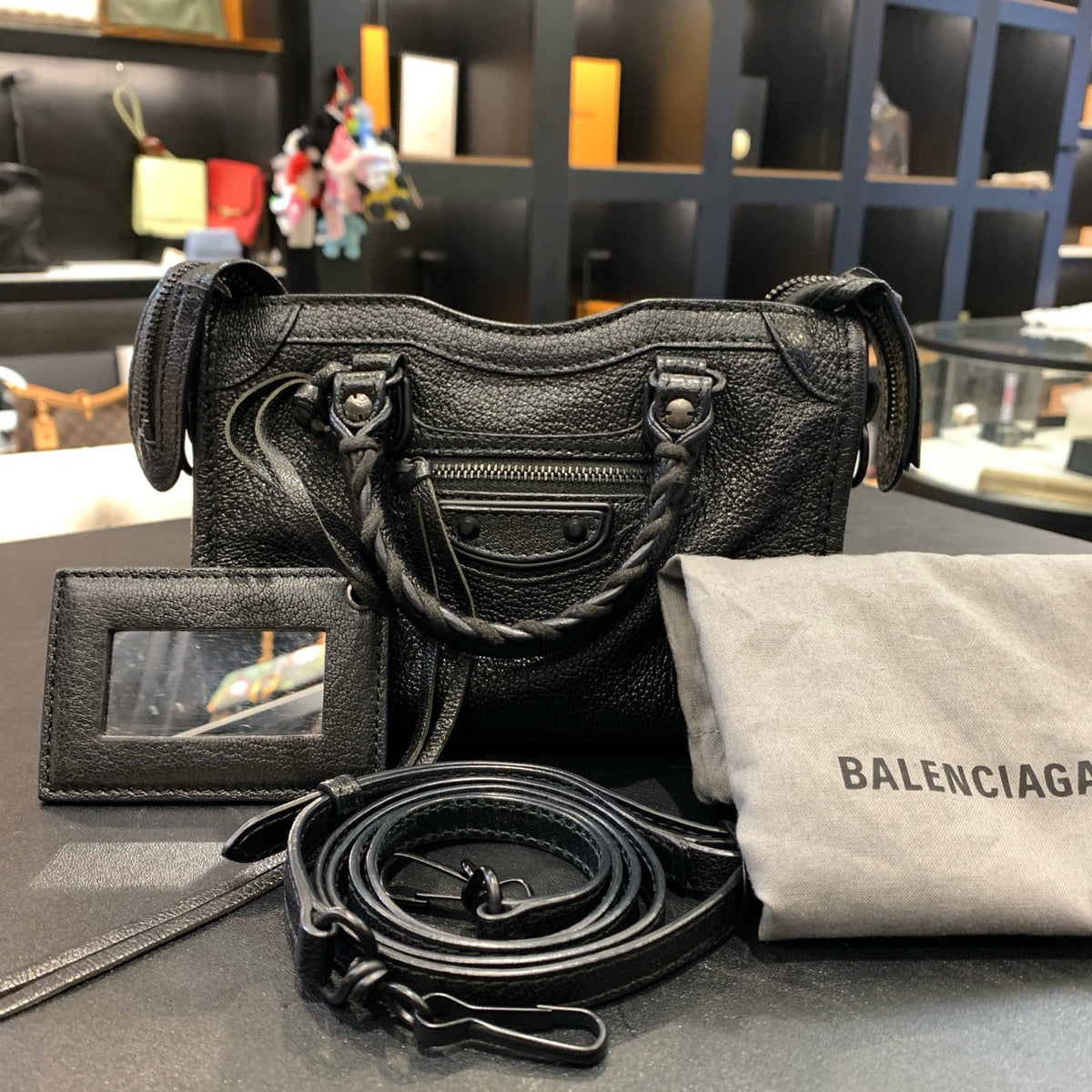 Balenciaga - City Nano - Leather - Black - (mini)