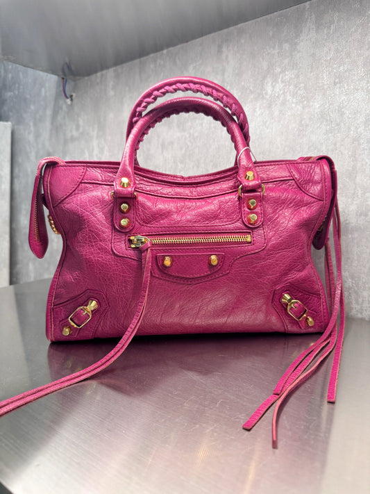 Balenciaga - City Small - Leather - Pink - (small)