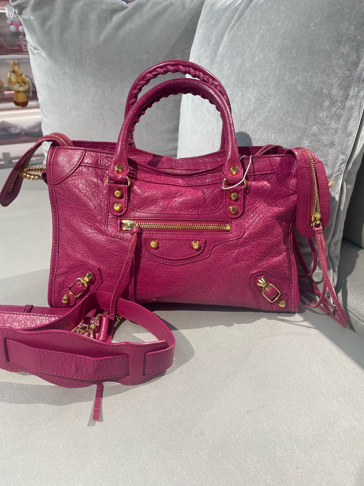 Balenciaga - City Small - Leather - Pink - (small)