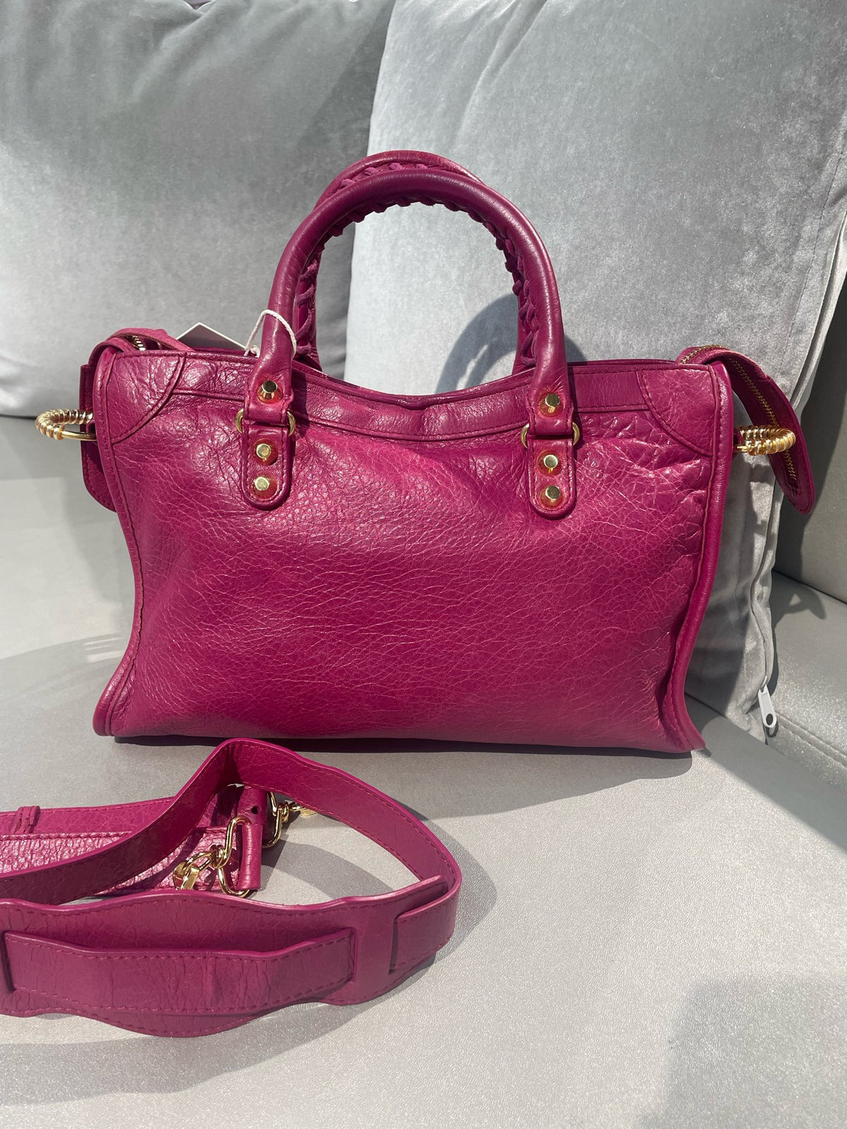 Balenciaga - City Small - Leather - Pink - (small)