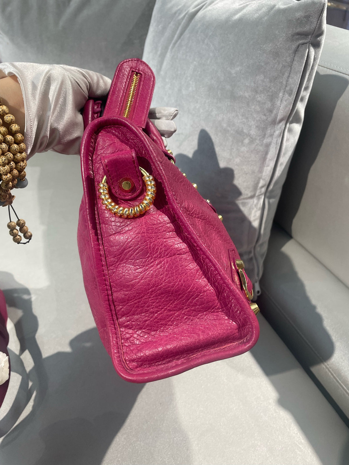 Balenciaga - City Small - Leather - Pink - (small)
