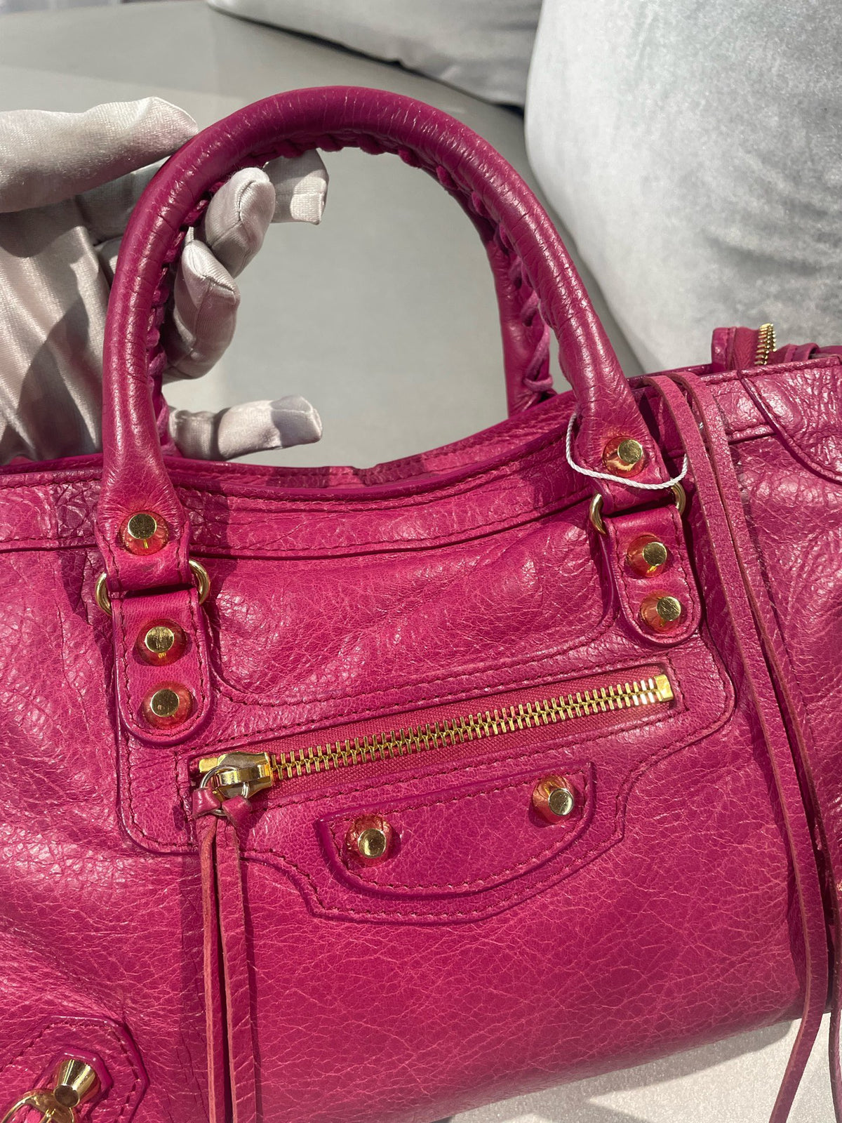 Balenciaga - City Small - Leather - Pink - (small)