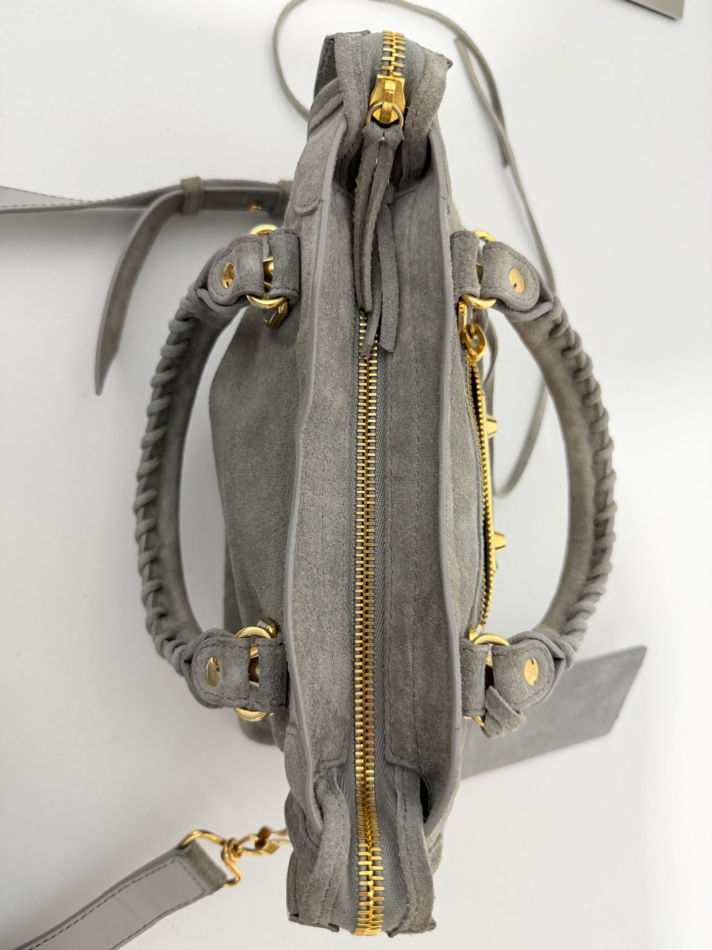 Balenciaga - City - Suede - Grey - (mini)