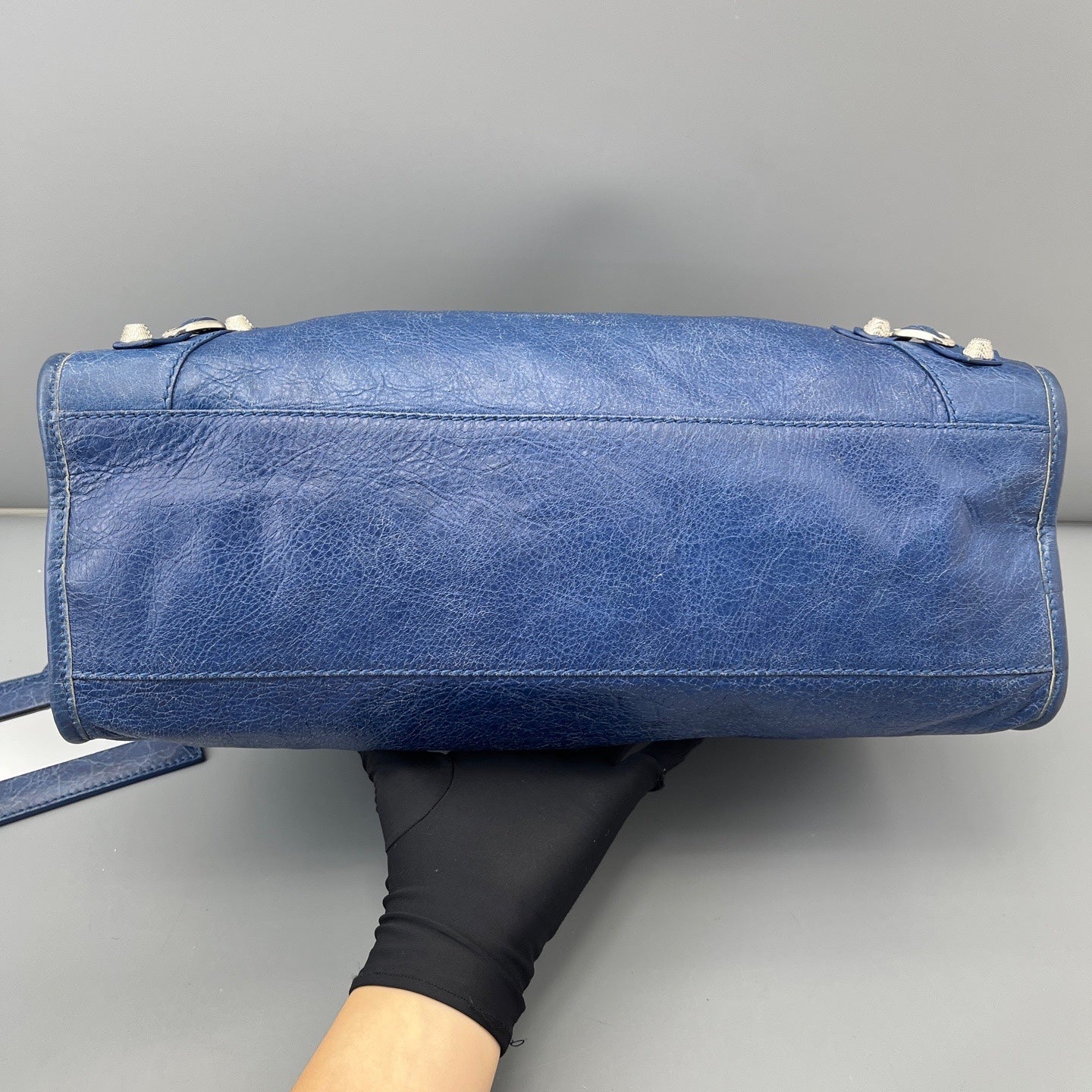 Balenciaga - Classic City - Leather - Blue - (large)