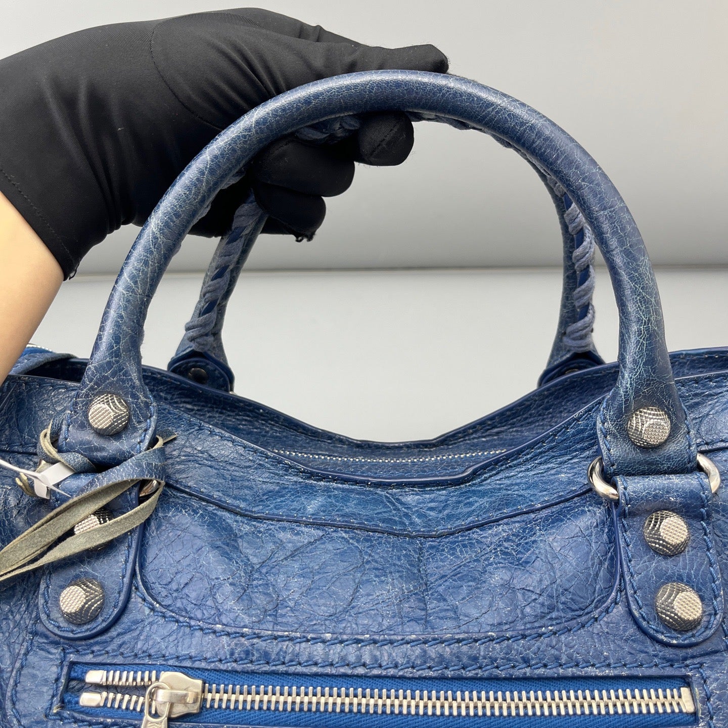 Balenciaga - Classic City - Leather - Blue - (large)