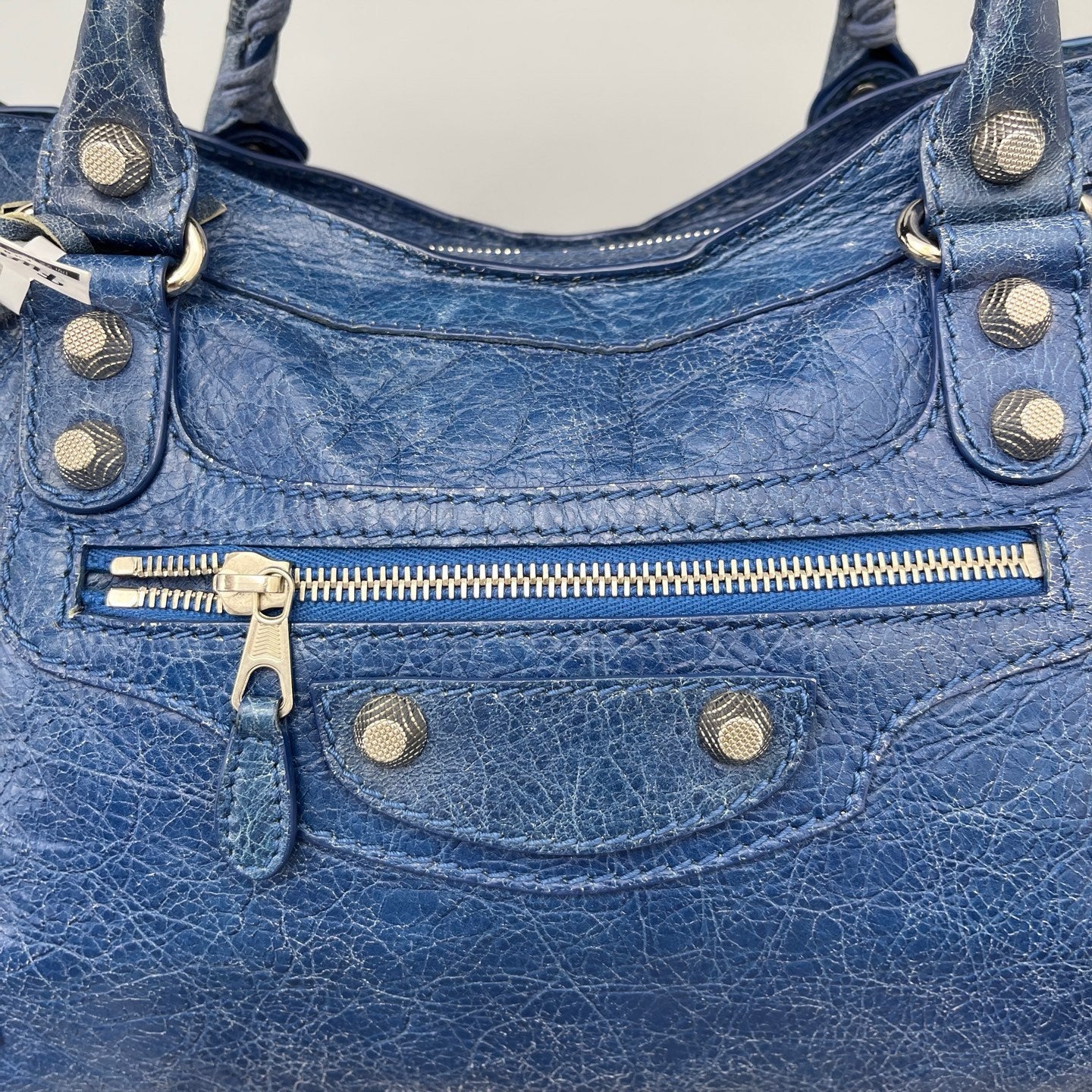 Balenciaga - Classic City - Leather - Blue - (large)
