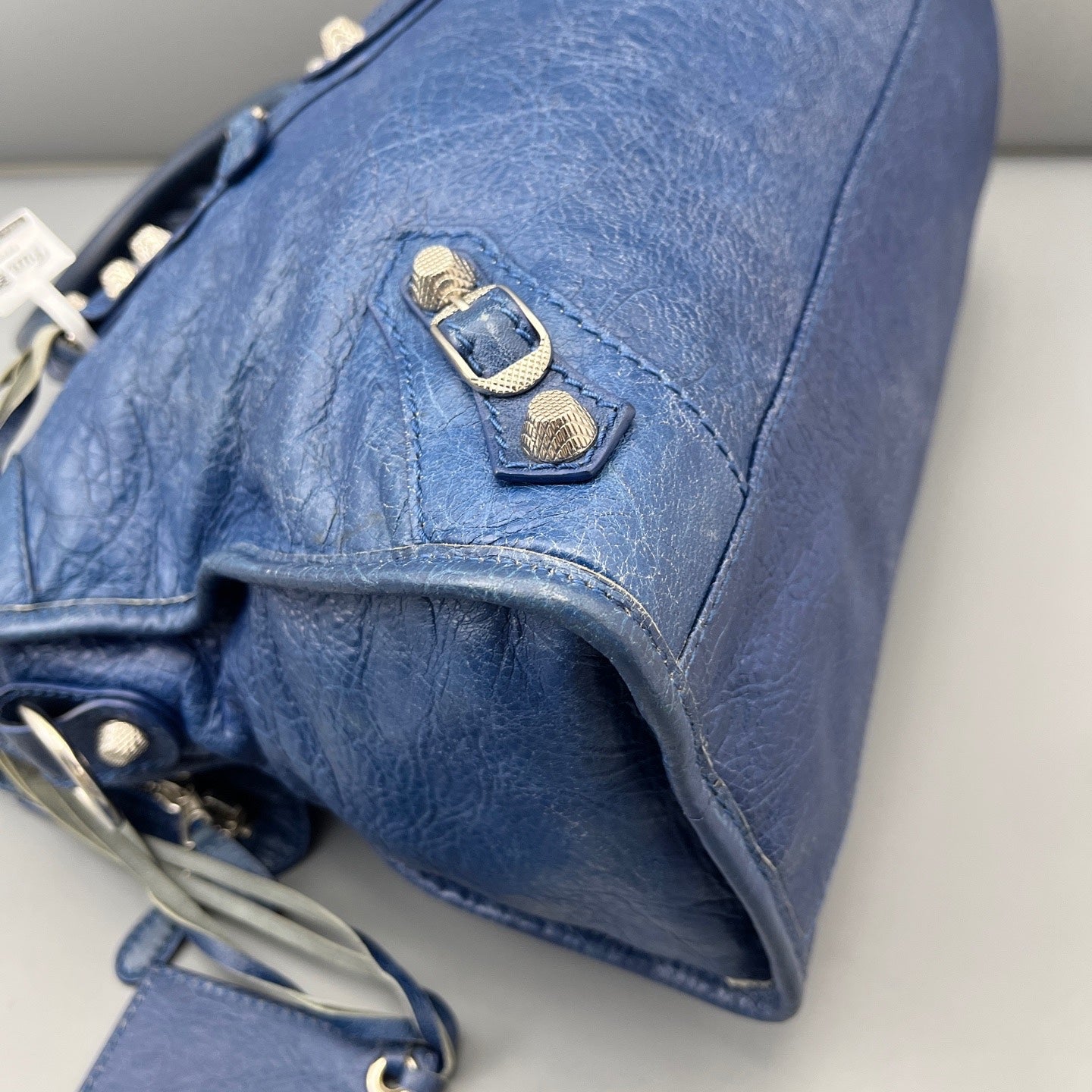 Balenciaga - Classic City - Leather - Blue - (large)
