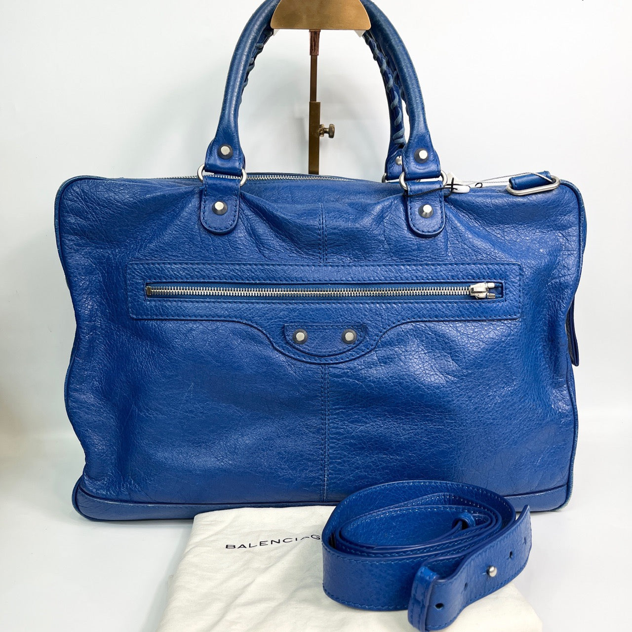 Balenciaga - Classic City - Leather - Blue - (medium)