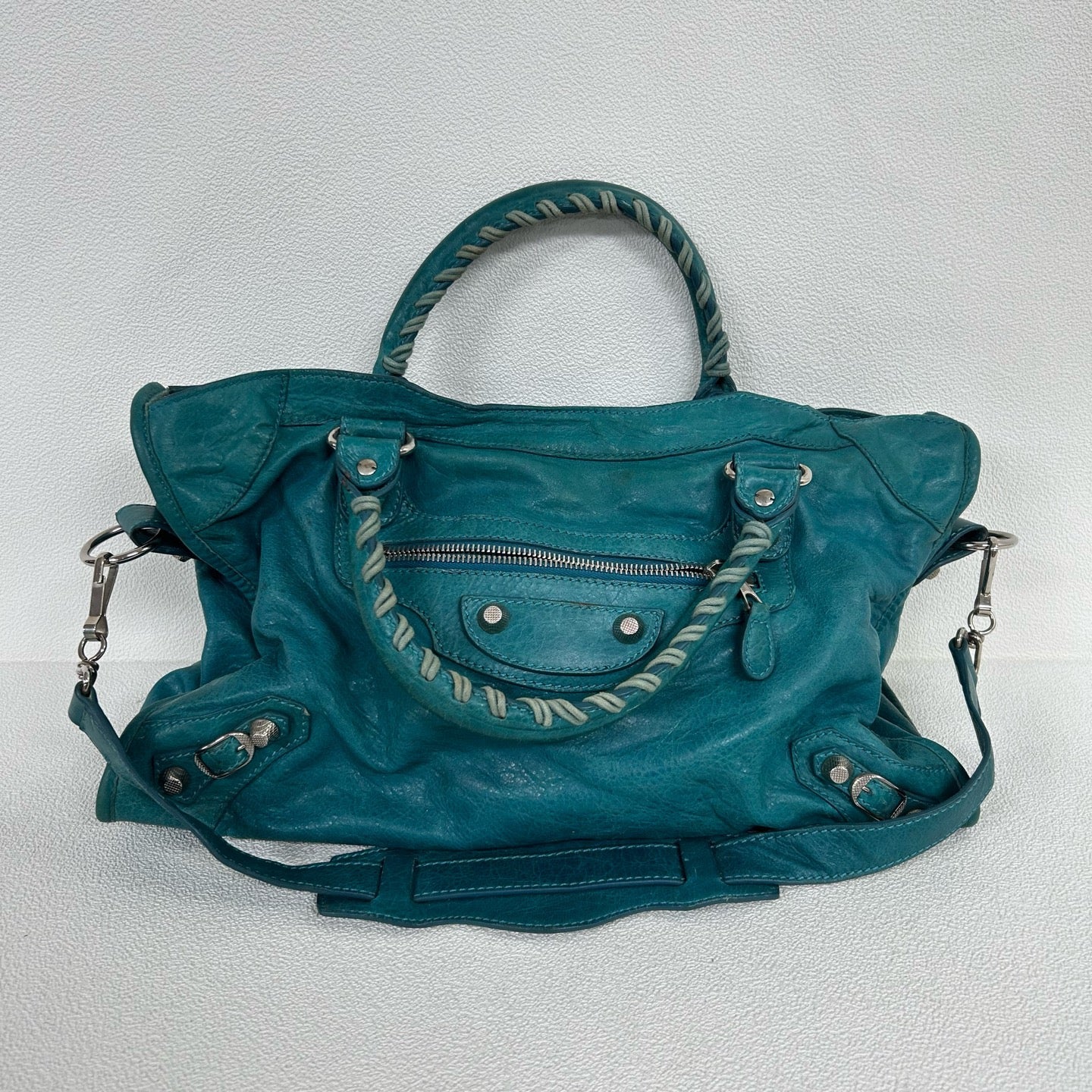 Balenciaga - Classic City - Leather - Blue - (medium)