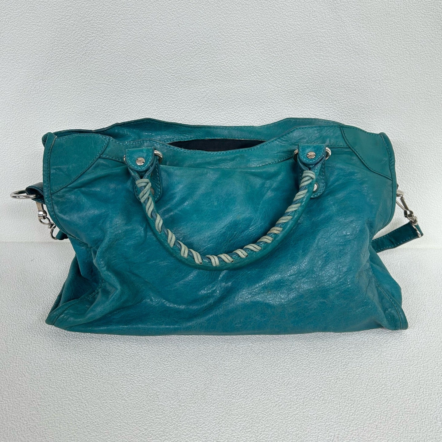 Balenciaga - Classic City - Leather - Blue - (medium)