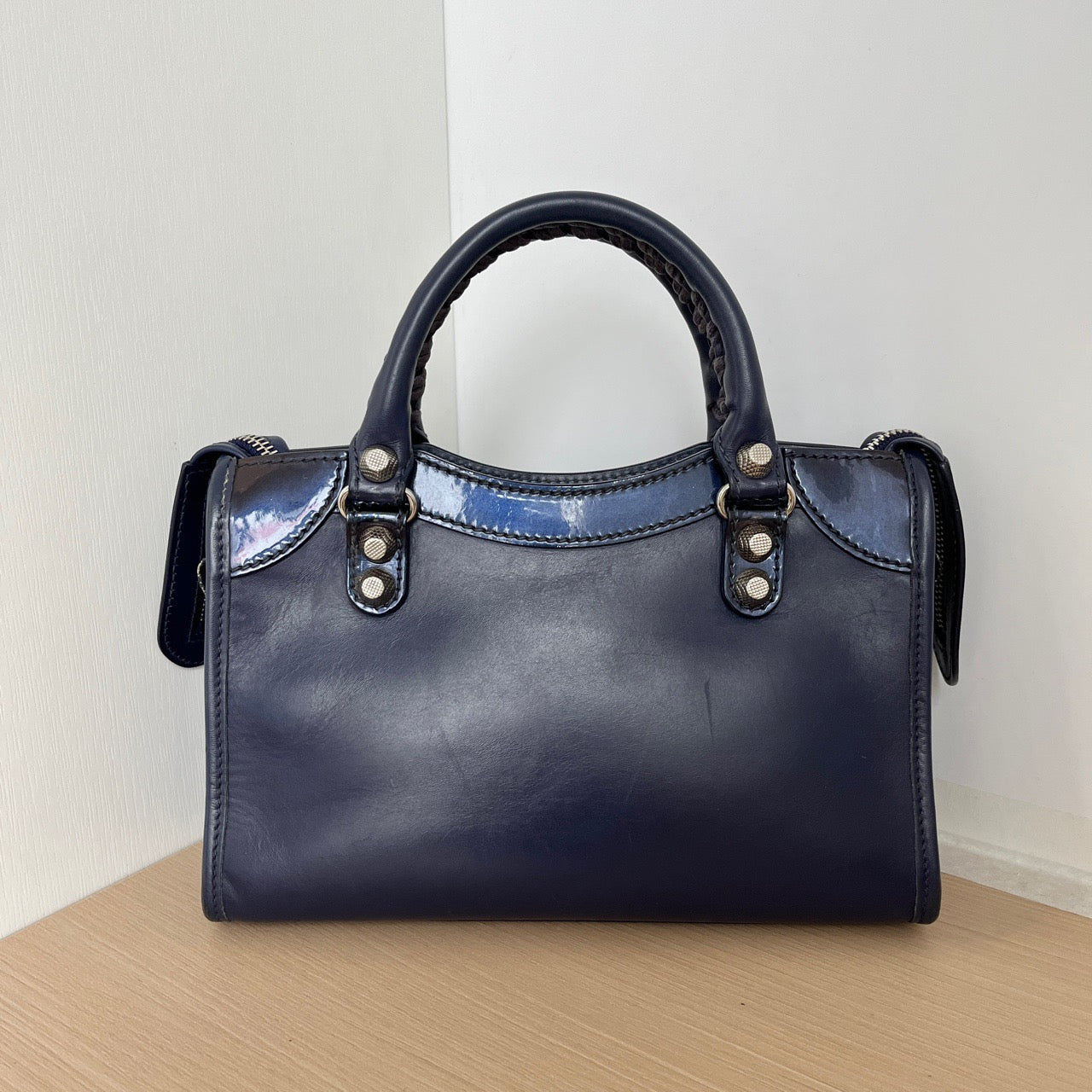Balenciaga - Classic City - Leather - Blue - (small)