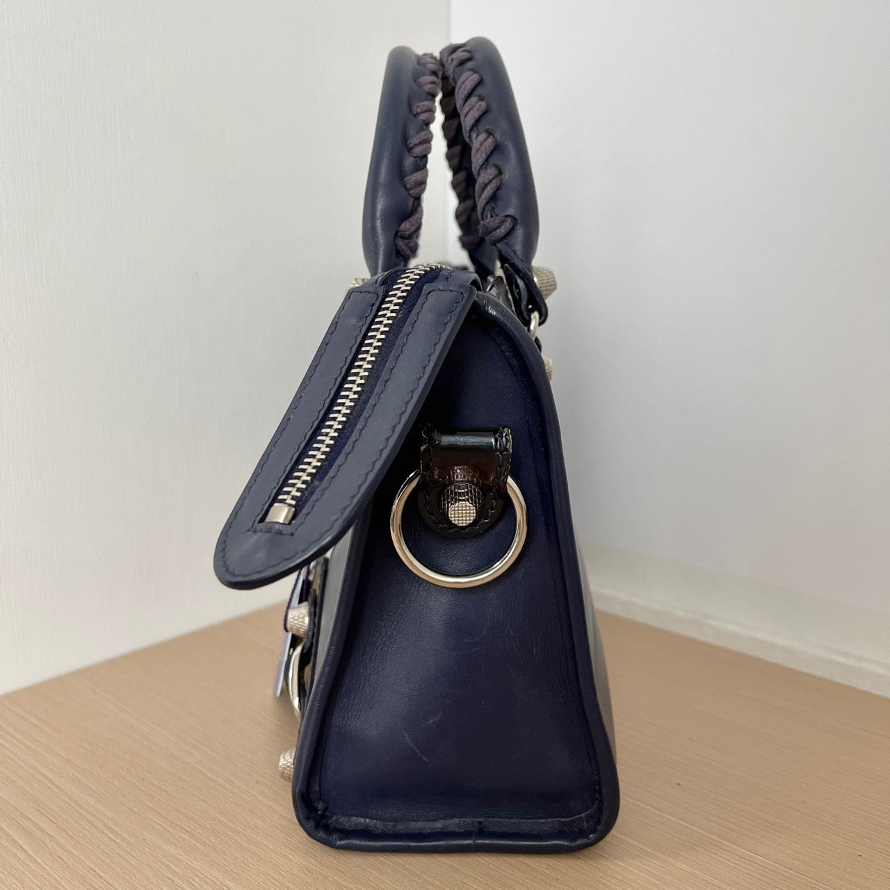 Balenciaga - Classic City - Leather - Blue - (small)