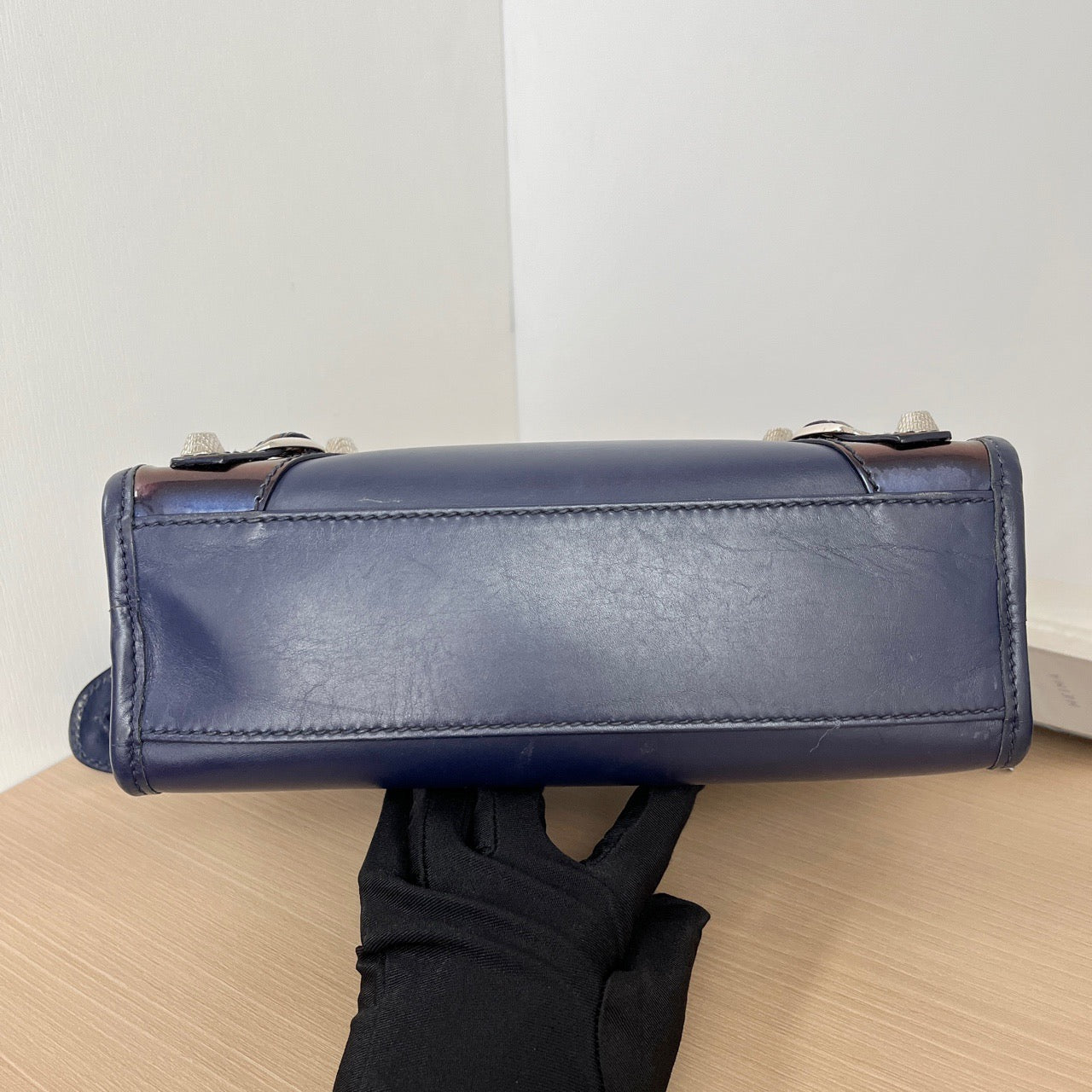 Balenciaga - Classic City - Leather - Blue - (small)