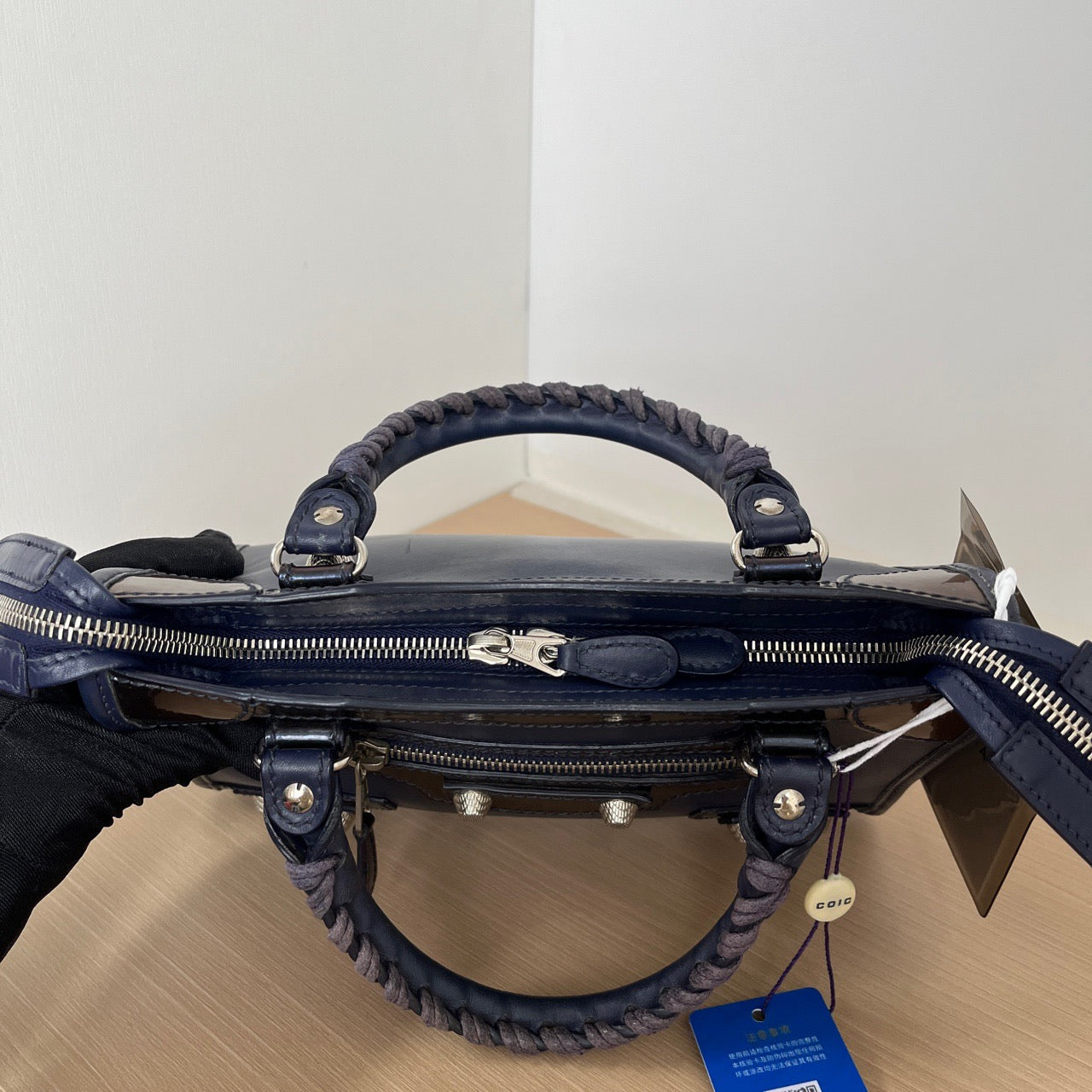 Balenciaga - Classic City - Leather - Blue - (small)