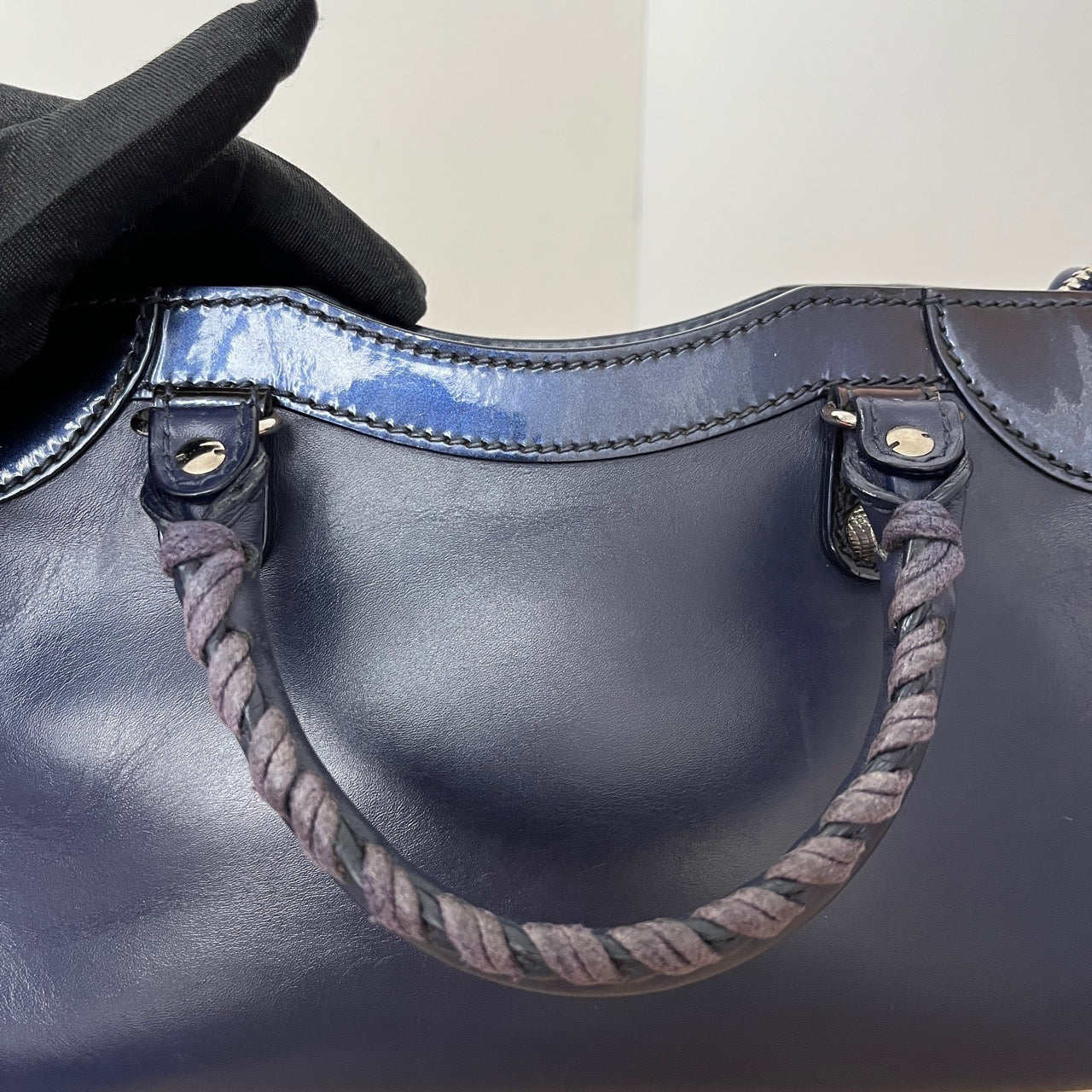 Balenciaga - Classic City - Leather - Blue - (small)