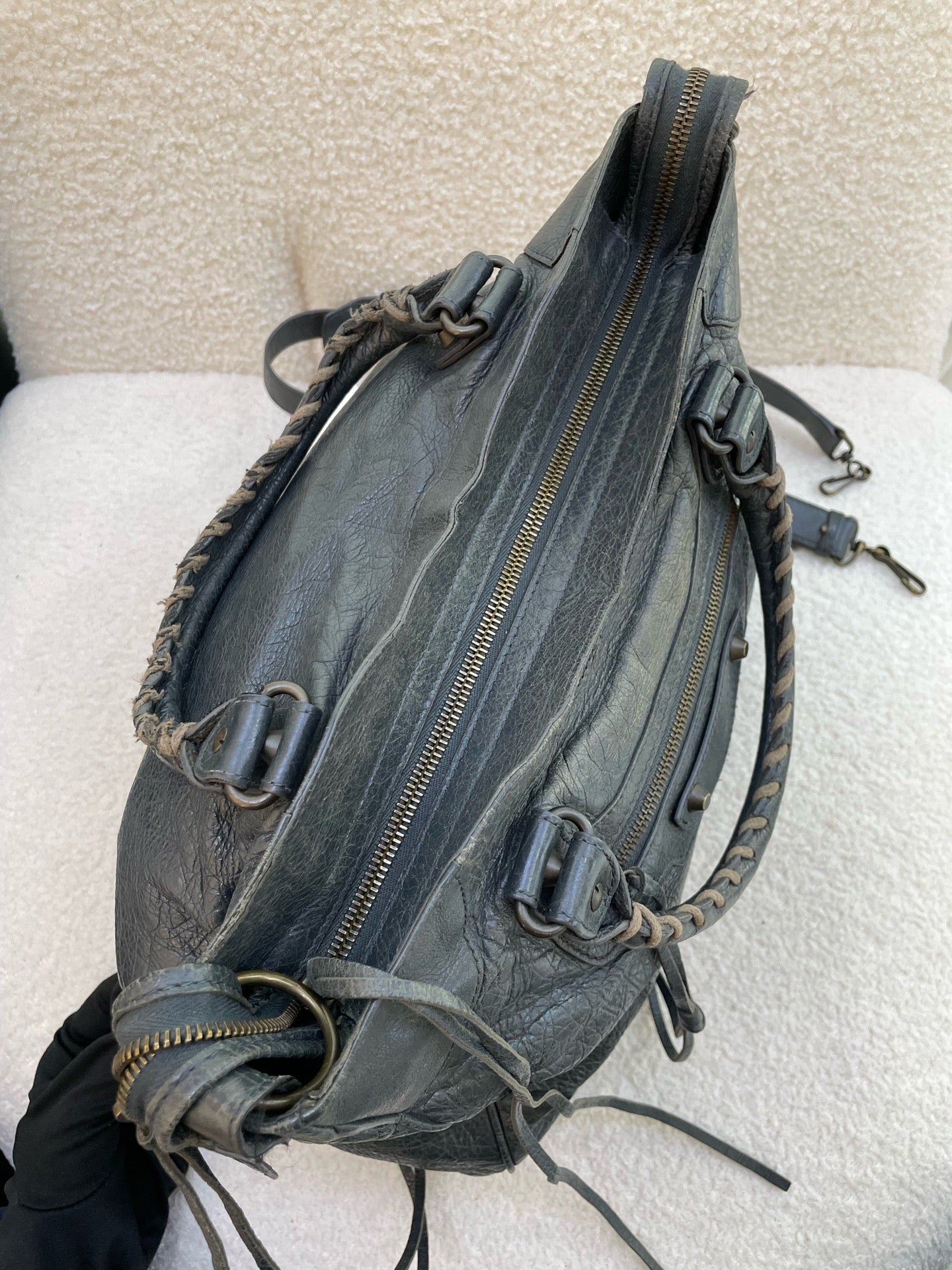 Balenciaga - Classic City - Leather - Grey - (medium)