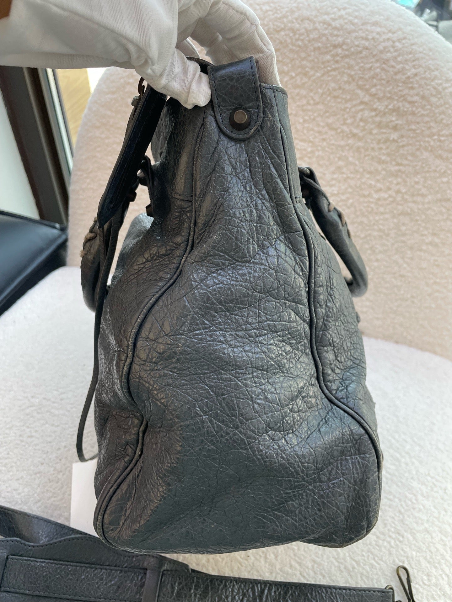 Balenciaga - Classic City - Leather - Grey - (medium)