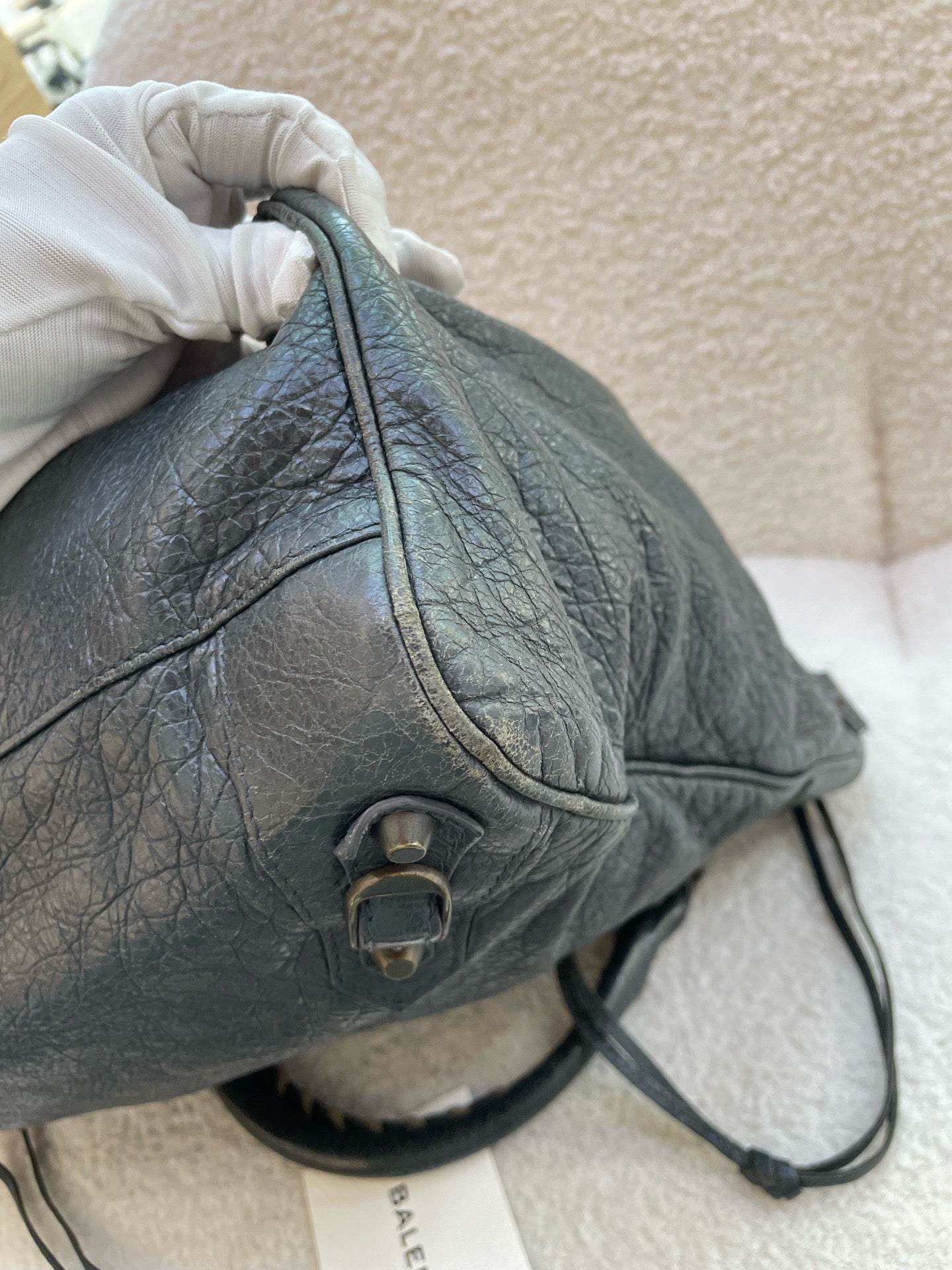 Balenciaga - Classic City - Leather - Grey - (medium)