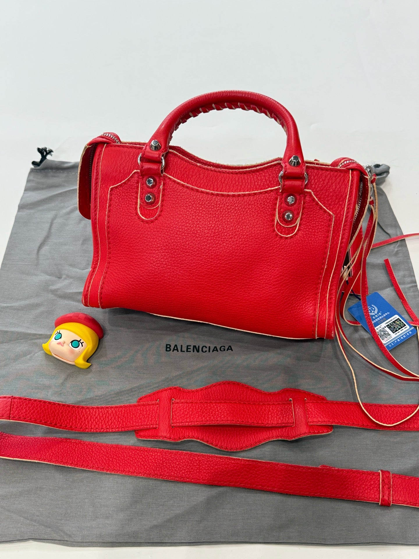 Balenciaga - Classic City - Leather - Red - (mini)