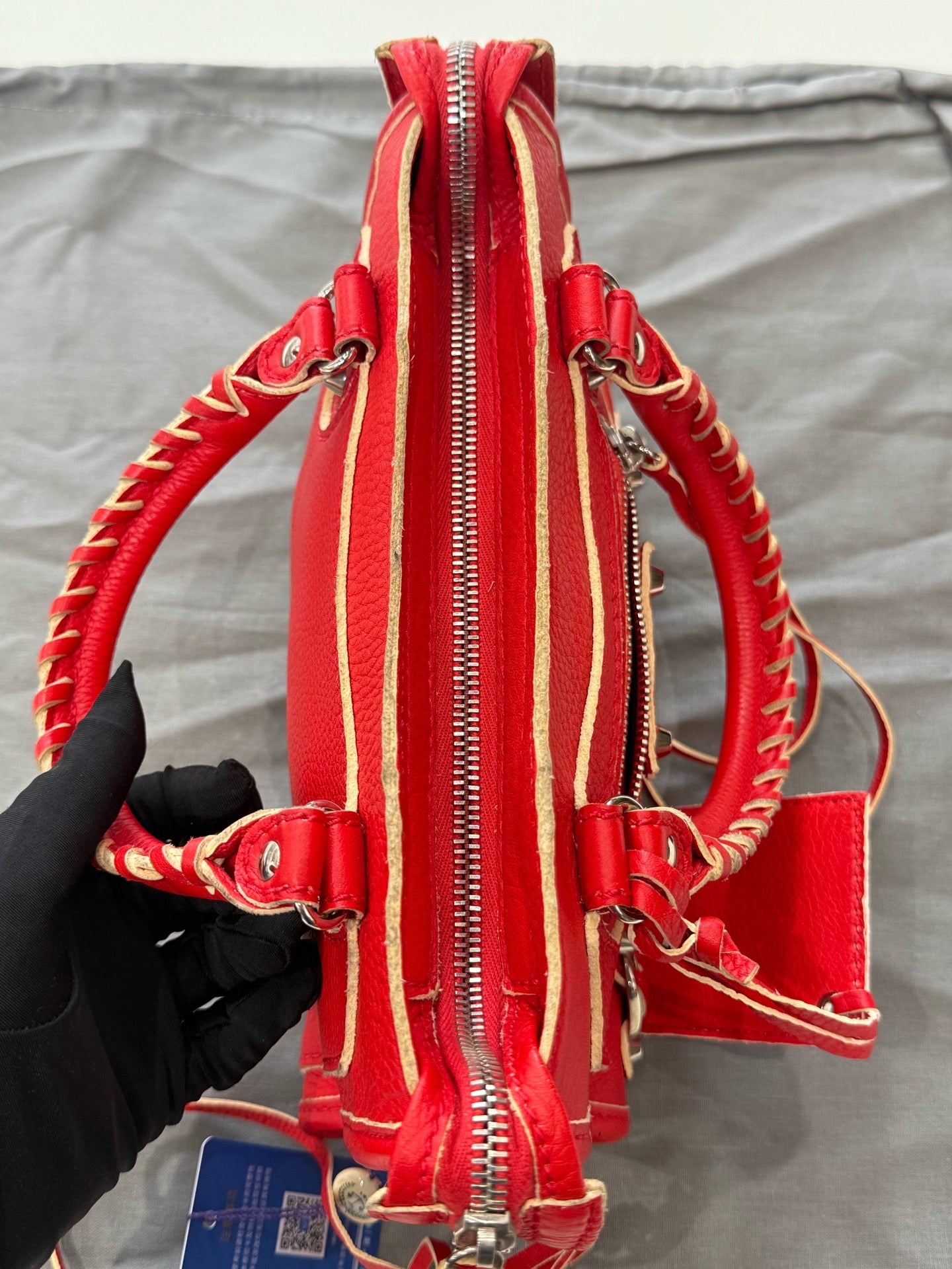 Balenciaga - Classic City - Leather - Red - (mini)