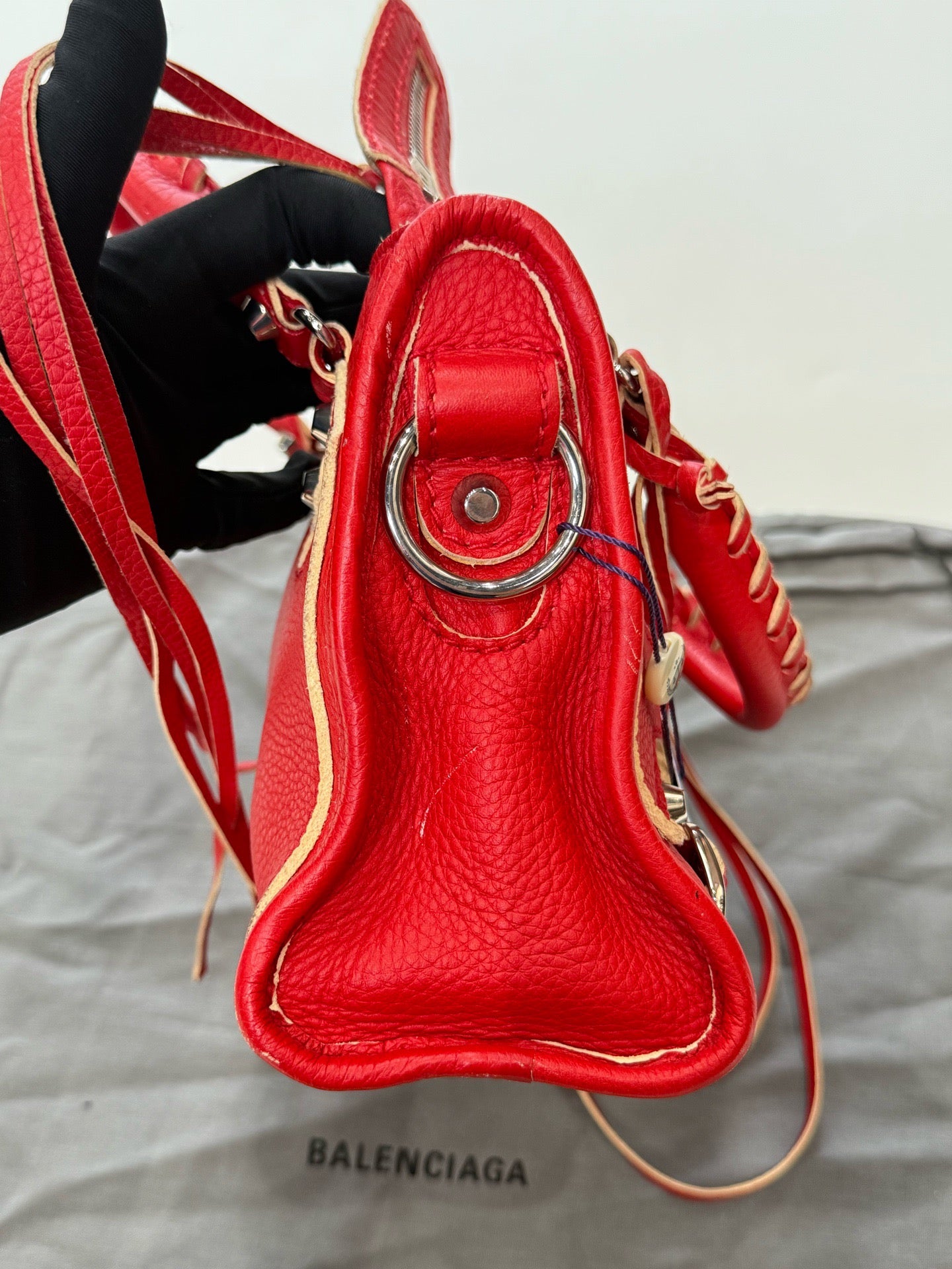 Balenciaga - Classic City - Leather - Red - (mini)
