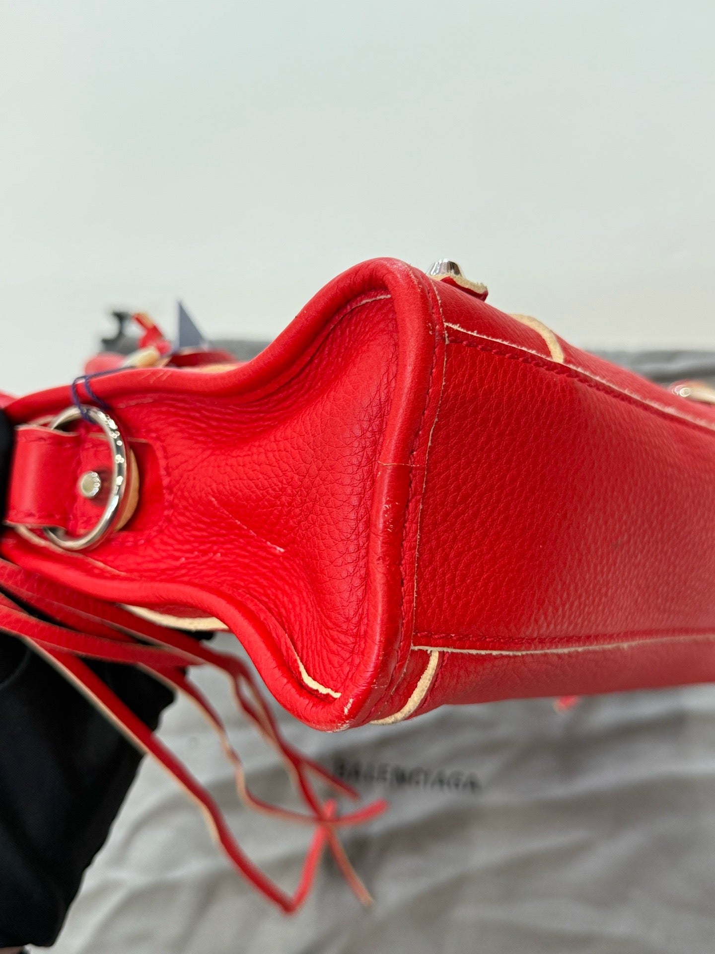 Balenciaga - Classic City - Leather - Red - (mini)