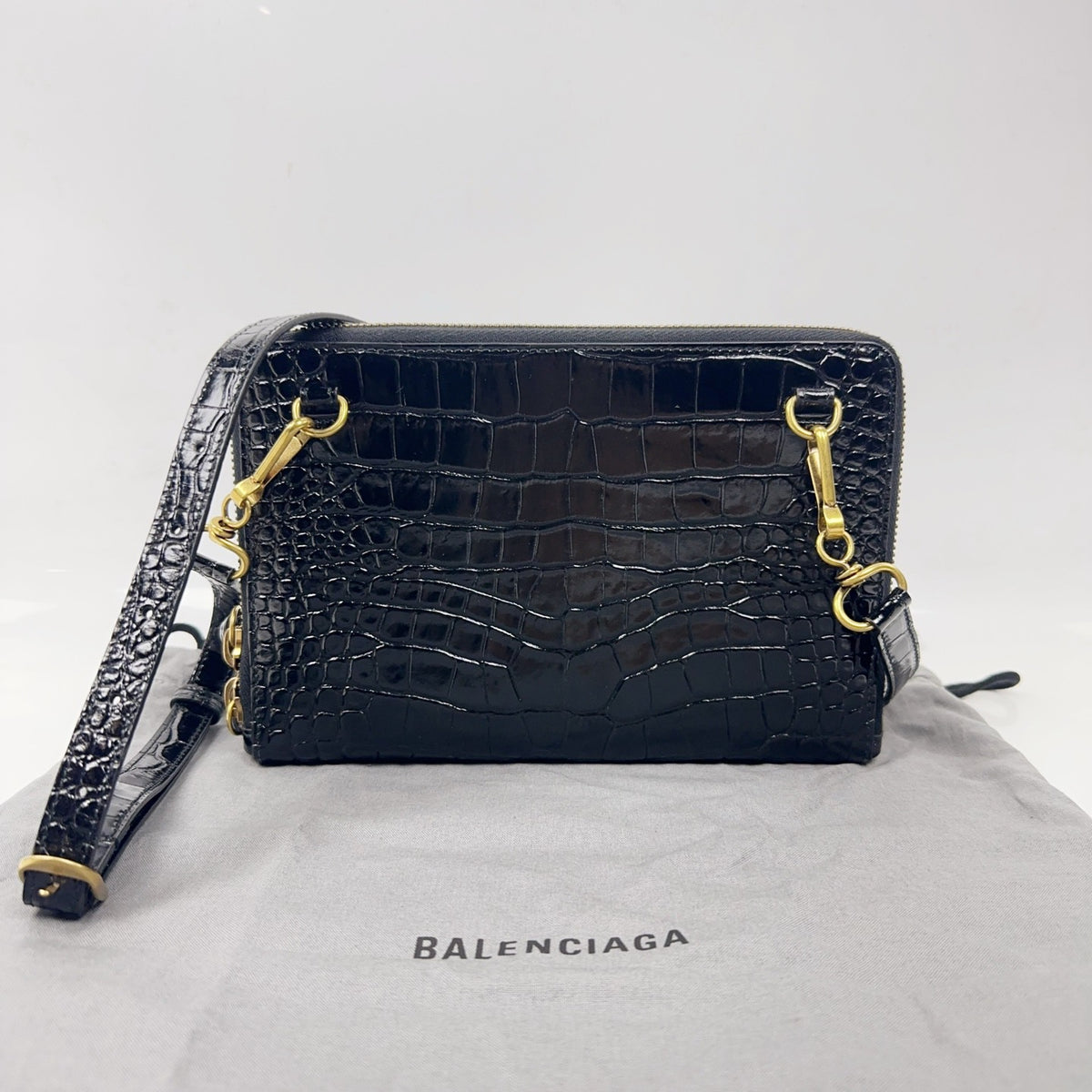 Balenciaga - Classic Hip - Leather - Black - (small)