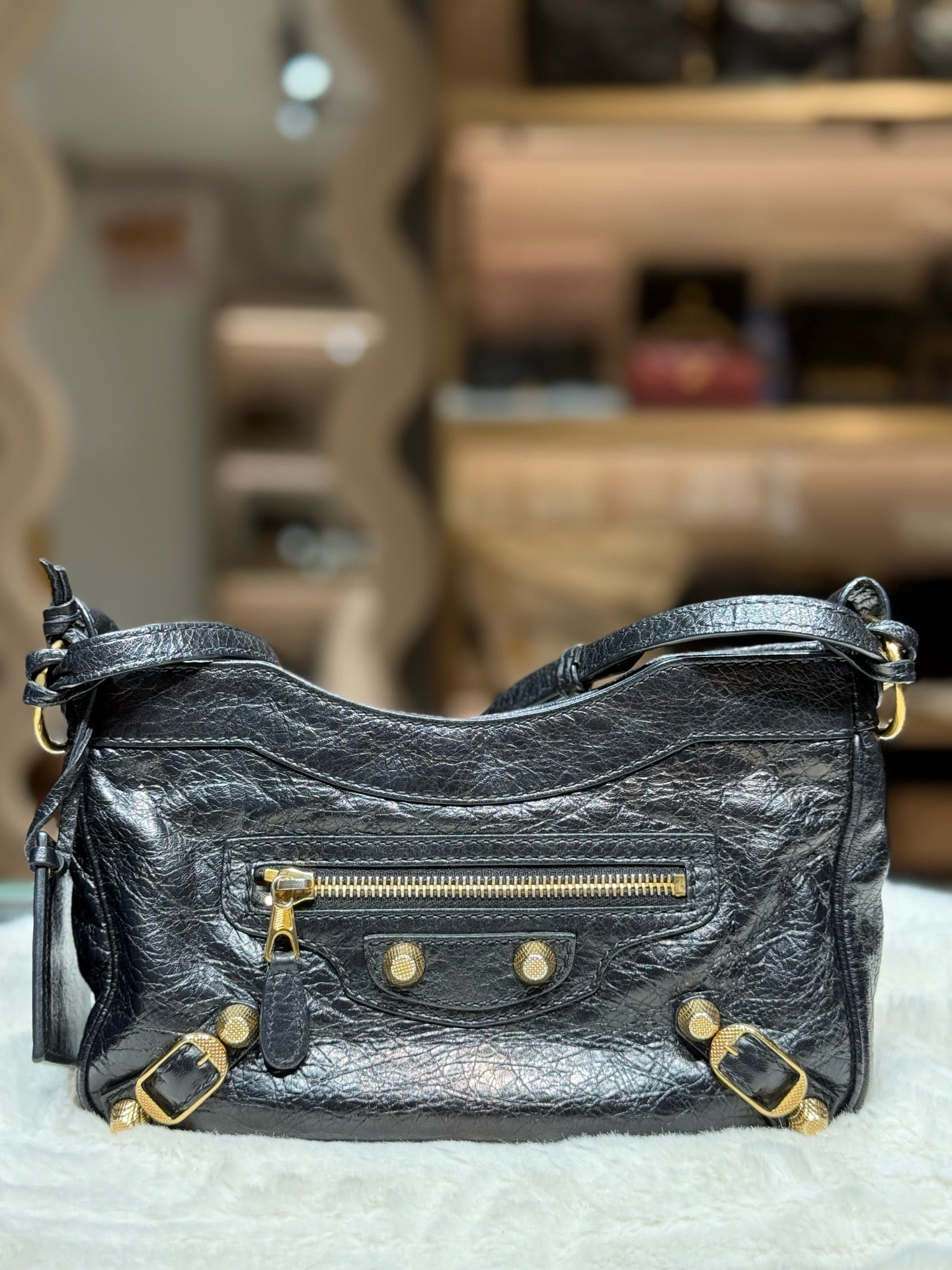 Balenciaga - Classic - Leather - Black - (small)