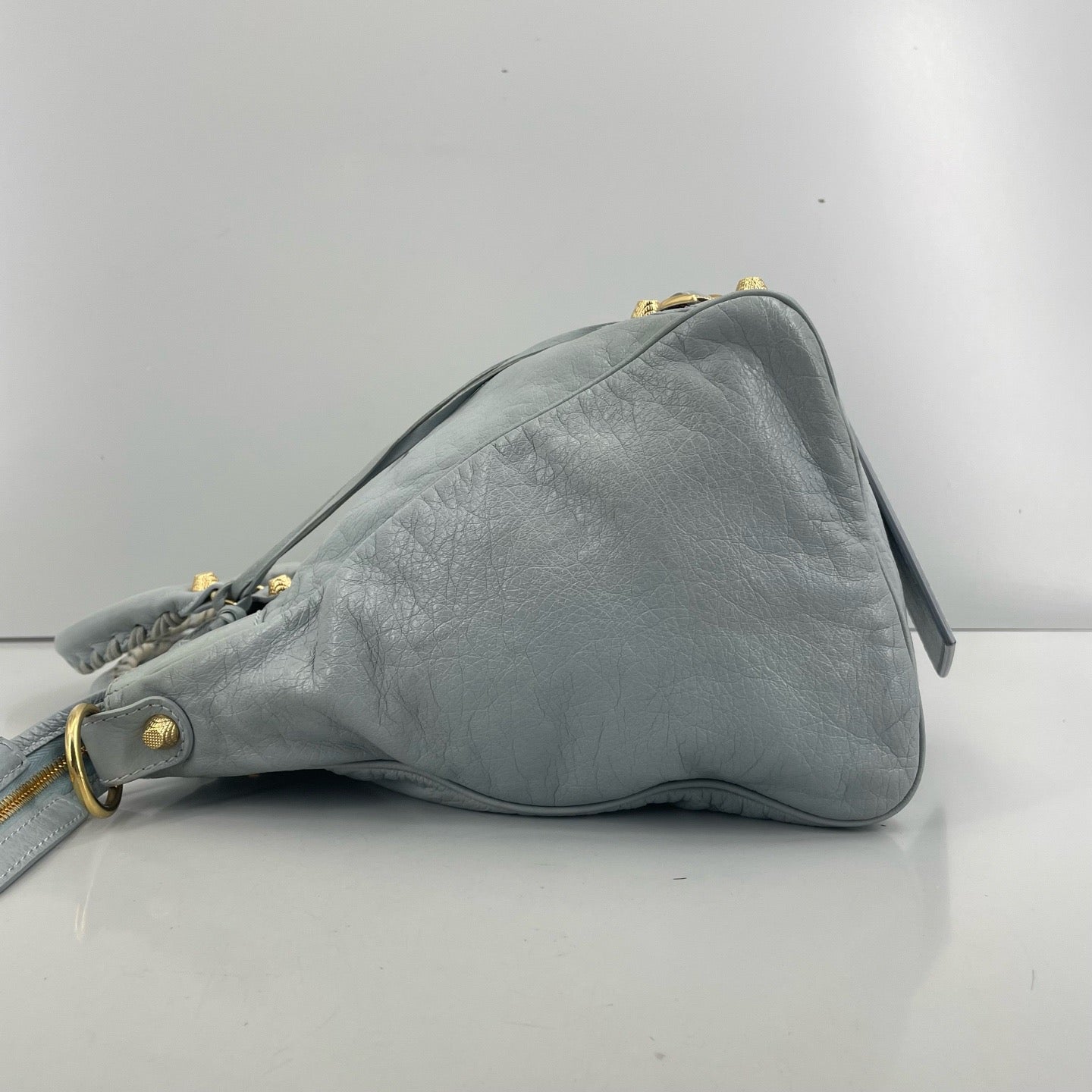 Balenciaga - Classic - Leather - Blue - (medium)