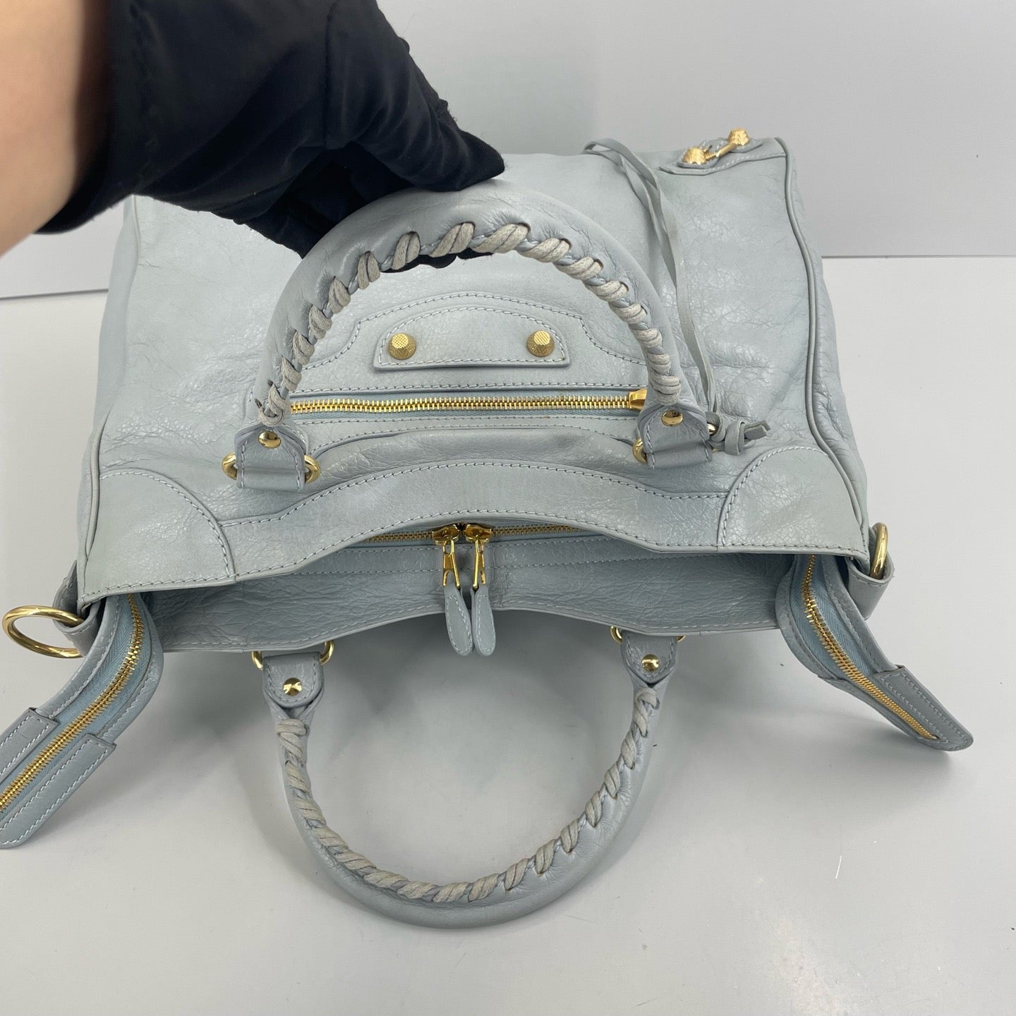 Balenciaga - Classic - Leather - Blue - (medium)