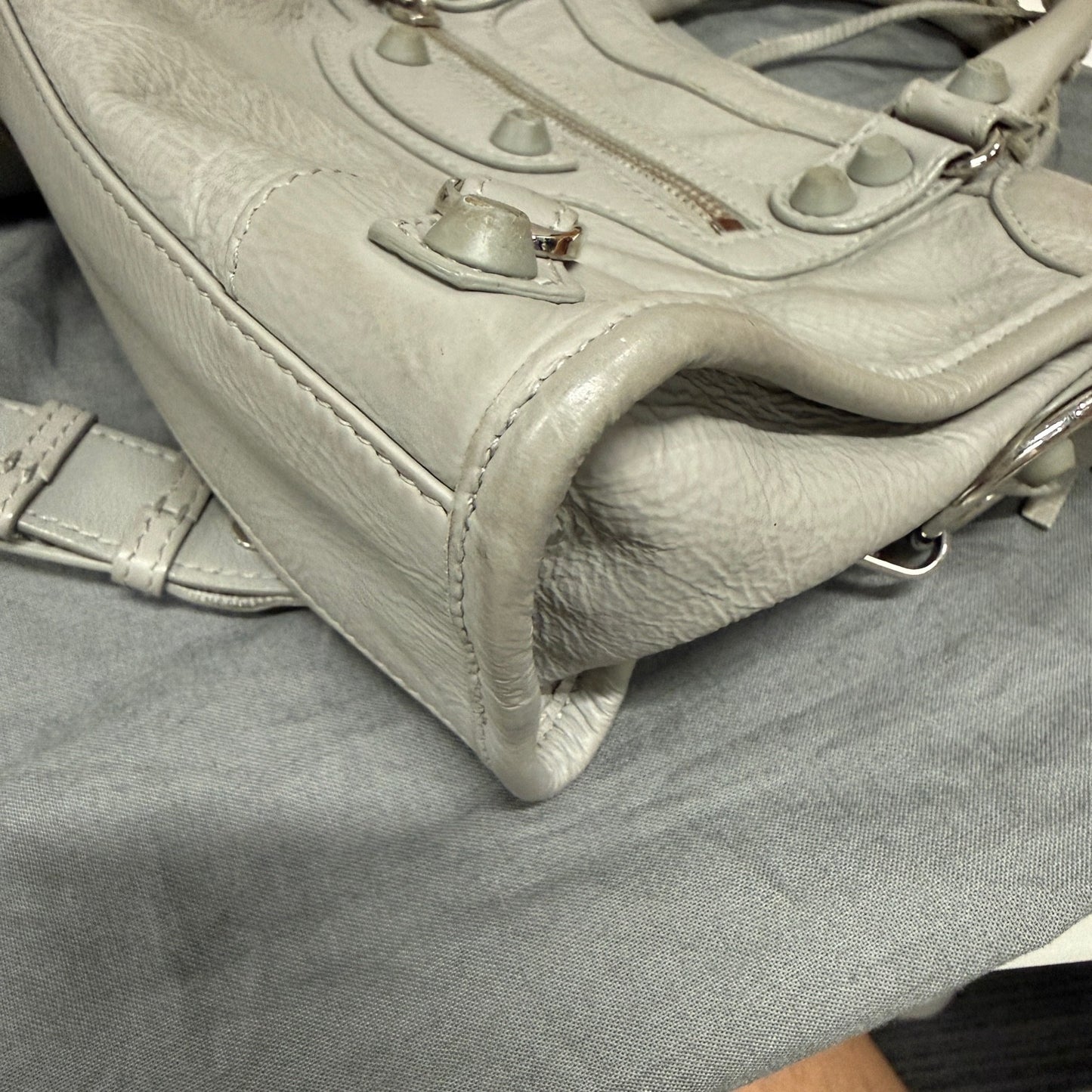 Balenciaga - Classic - Leather - Grey - (mini)