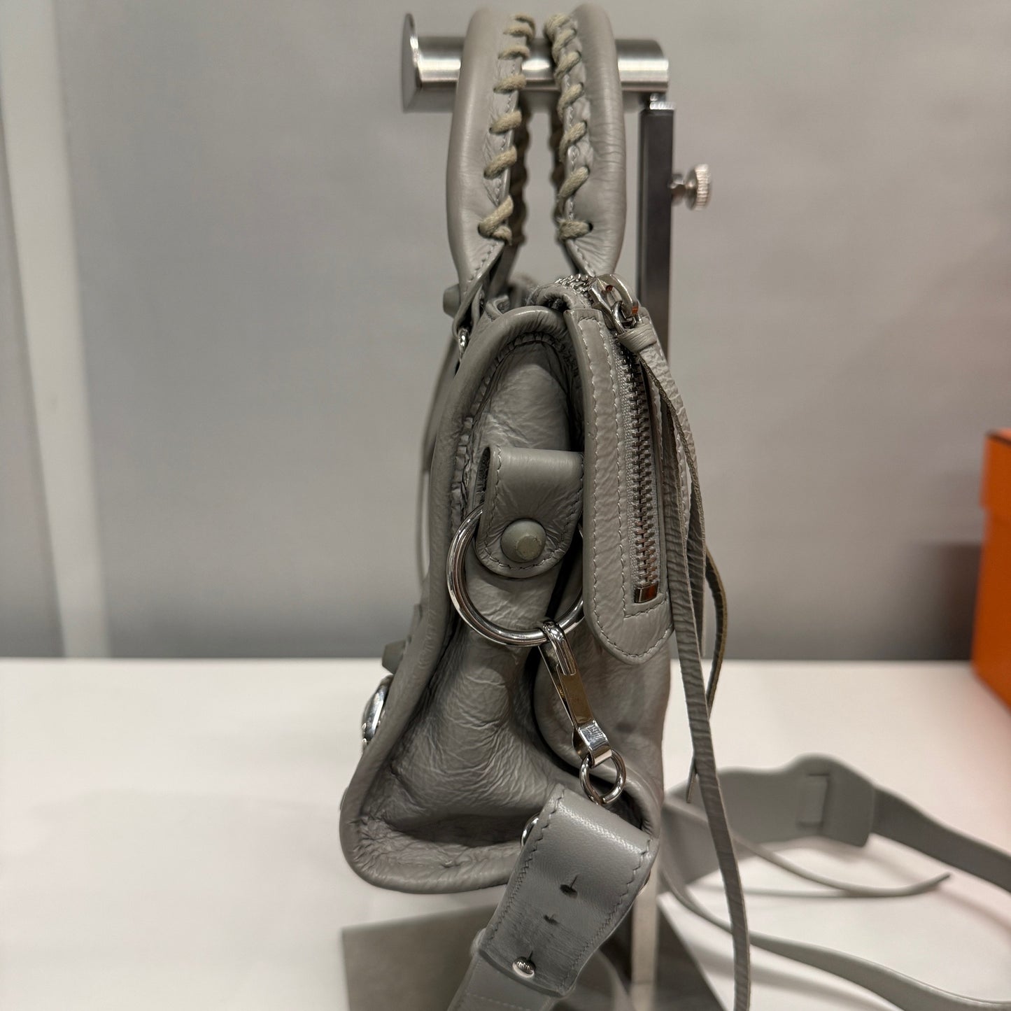 Balenciaga - Classic - Leather - Grey - (mini)