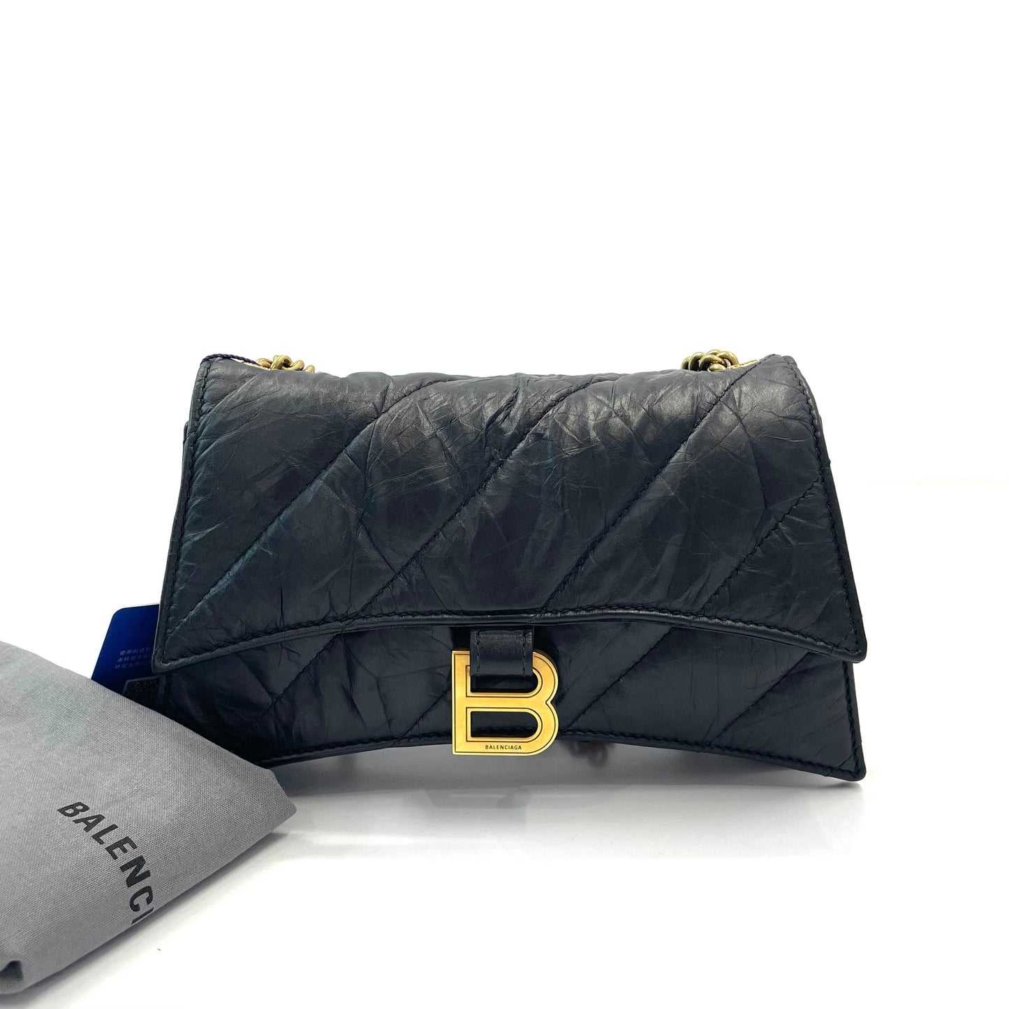 Balenciaga - CRUSH - Leather - Black