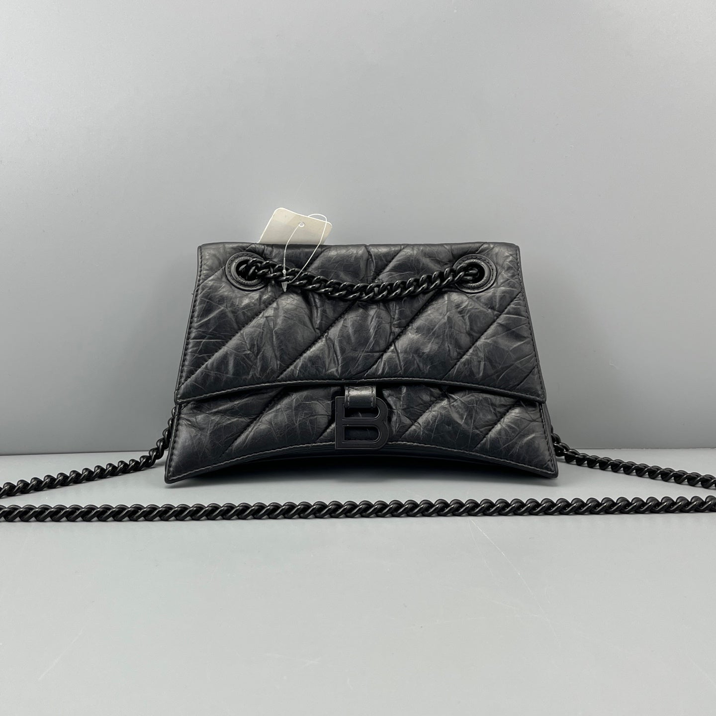 Balenciaga - Crush - Leather - Black