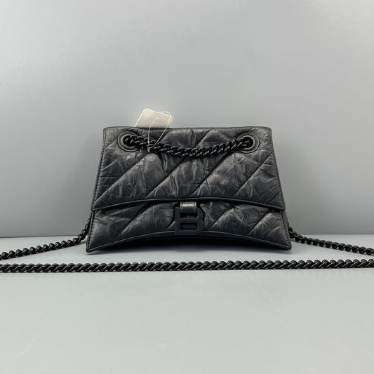 Balenciaga - Crush - Leather - Black