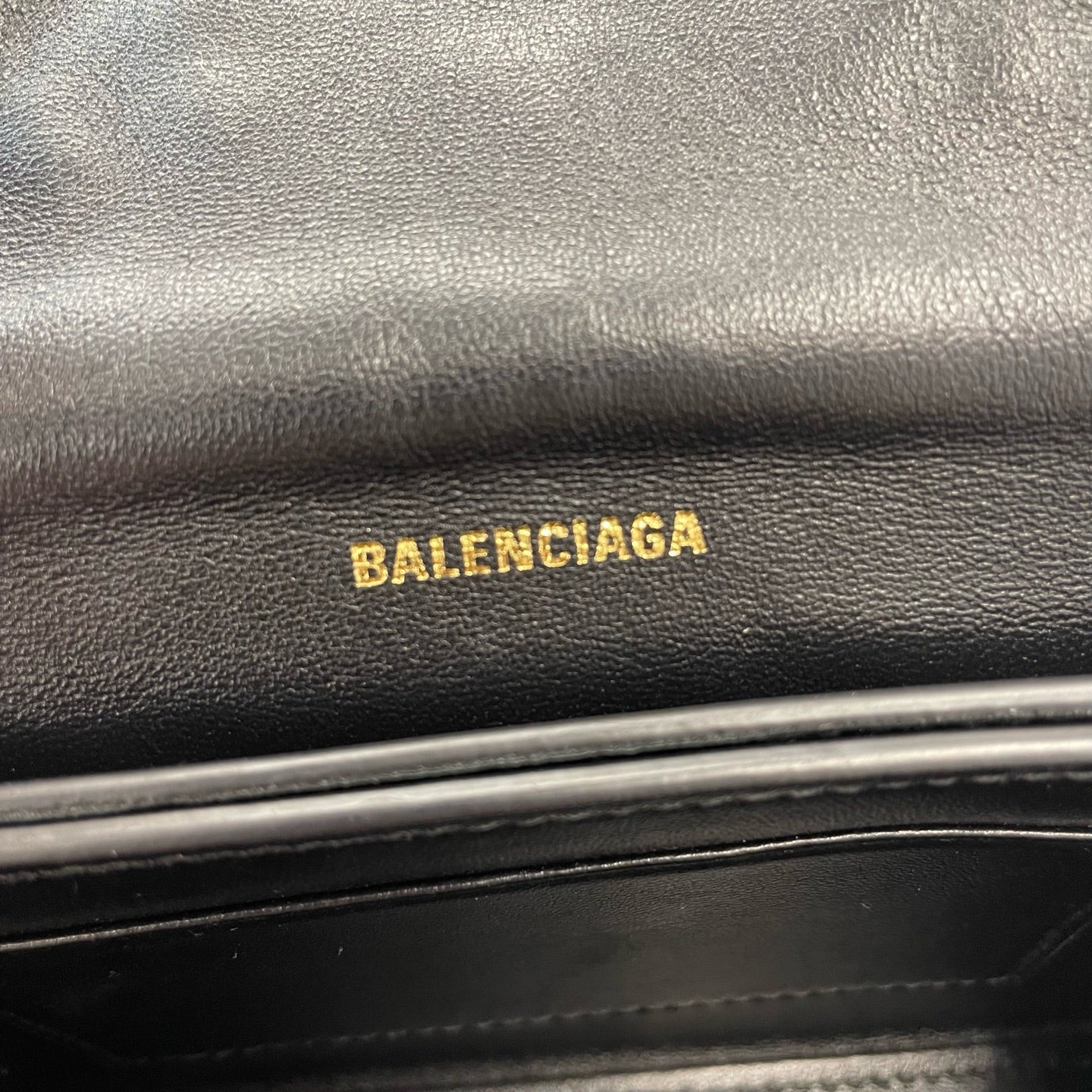 Balenciaga - CRUSH - Leather - Black