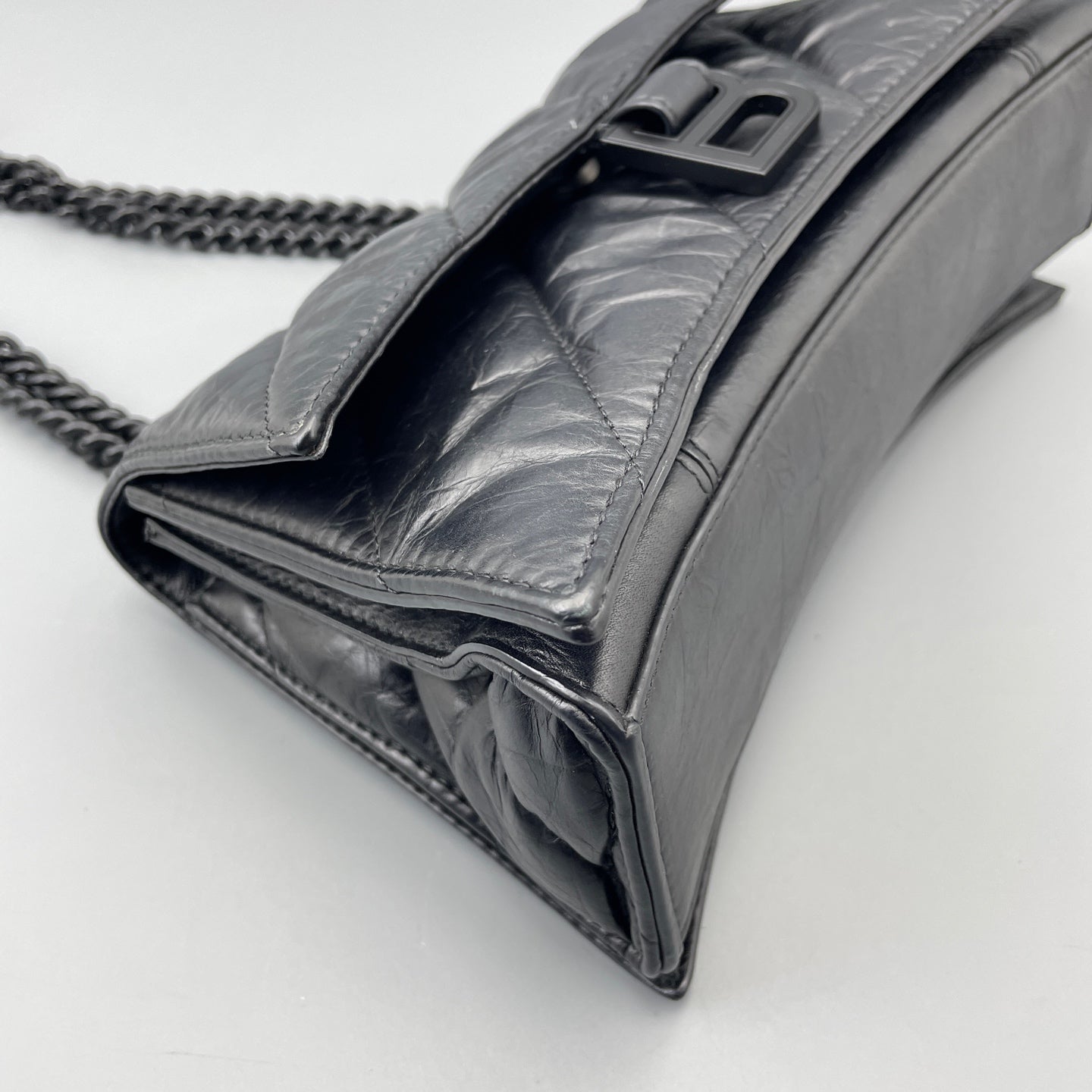 Balenciaga - Crush - Leather - Black