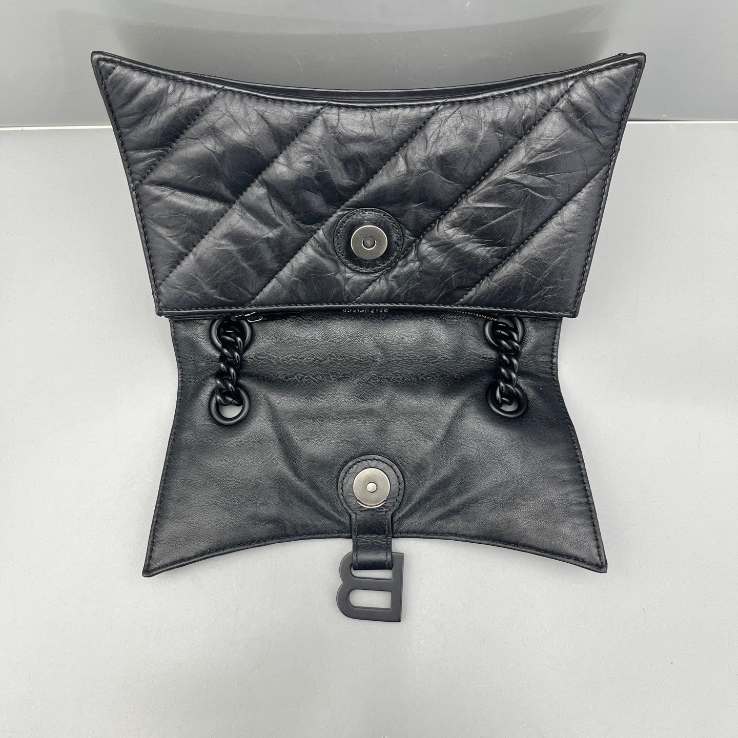 Balenciaga - Crush - Leather - Black