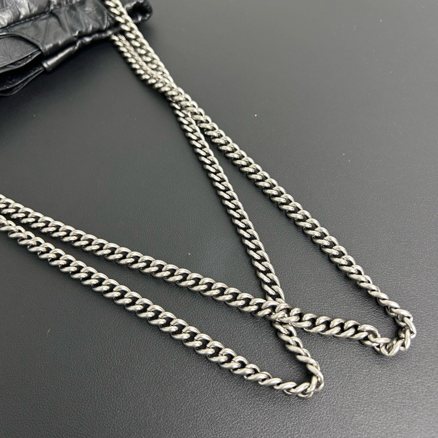 Balenciaga - Crush Drawstring Bag - Leather - Black - (Mini)