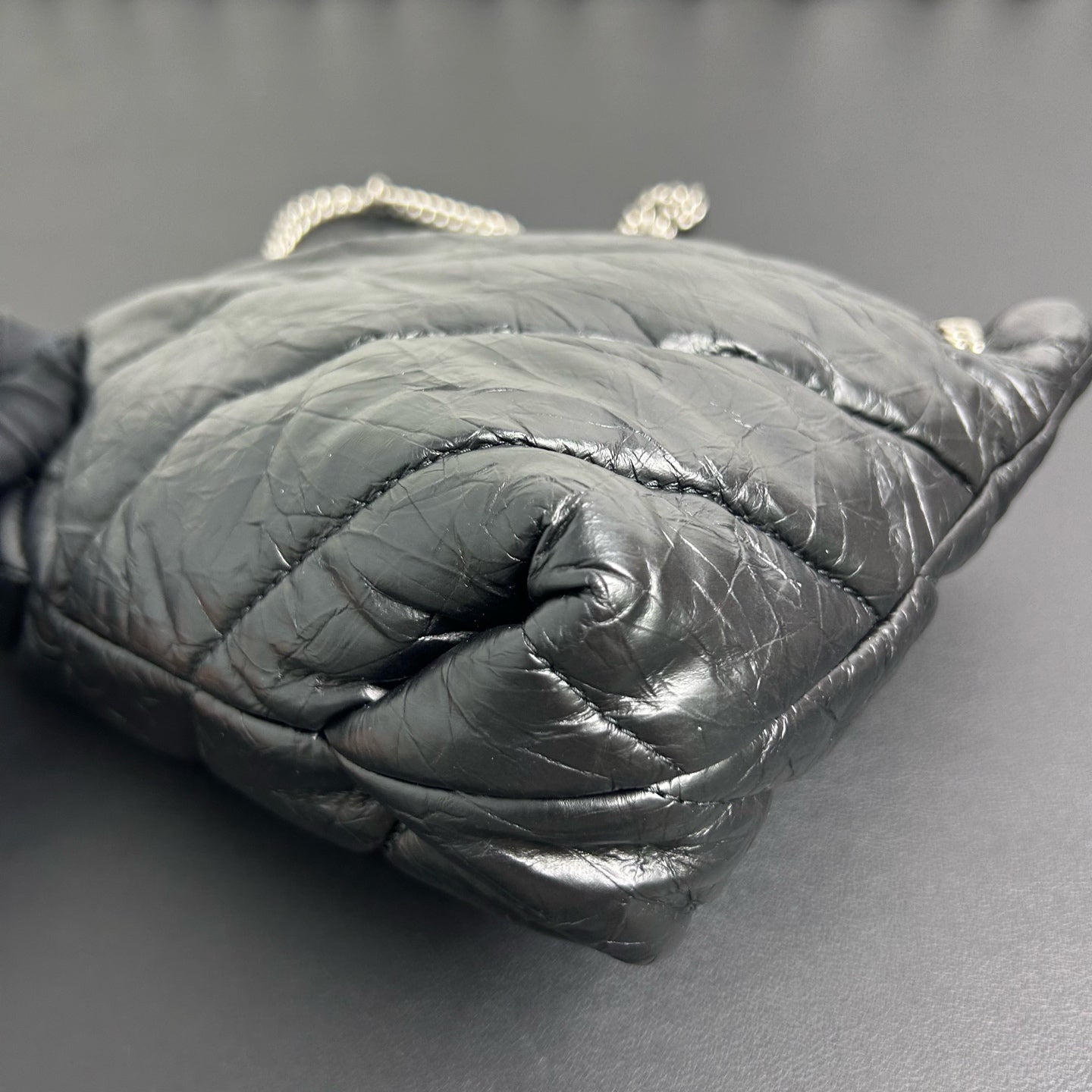 Balenciaga - Crush Drawstring Bag - Leather - Black - (Mini)
